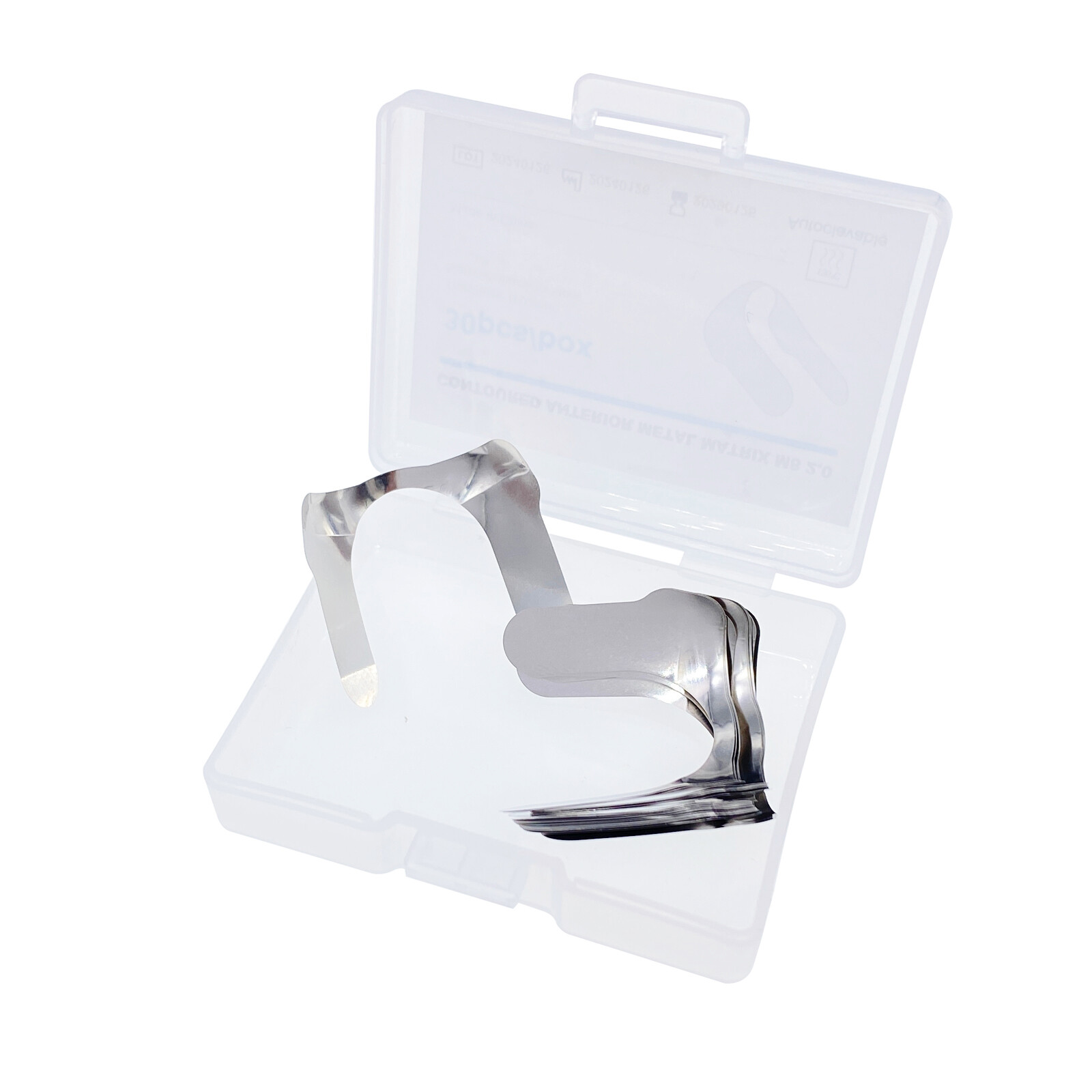 30Pcs/Box Dental Anterior Twin Matrices Cervical Matrix Similar Unica TOR System