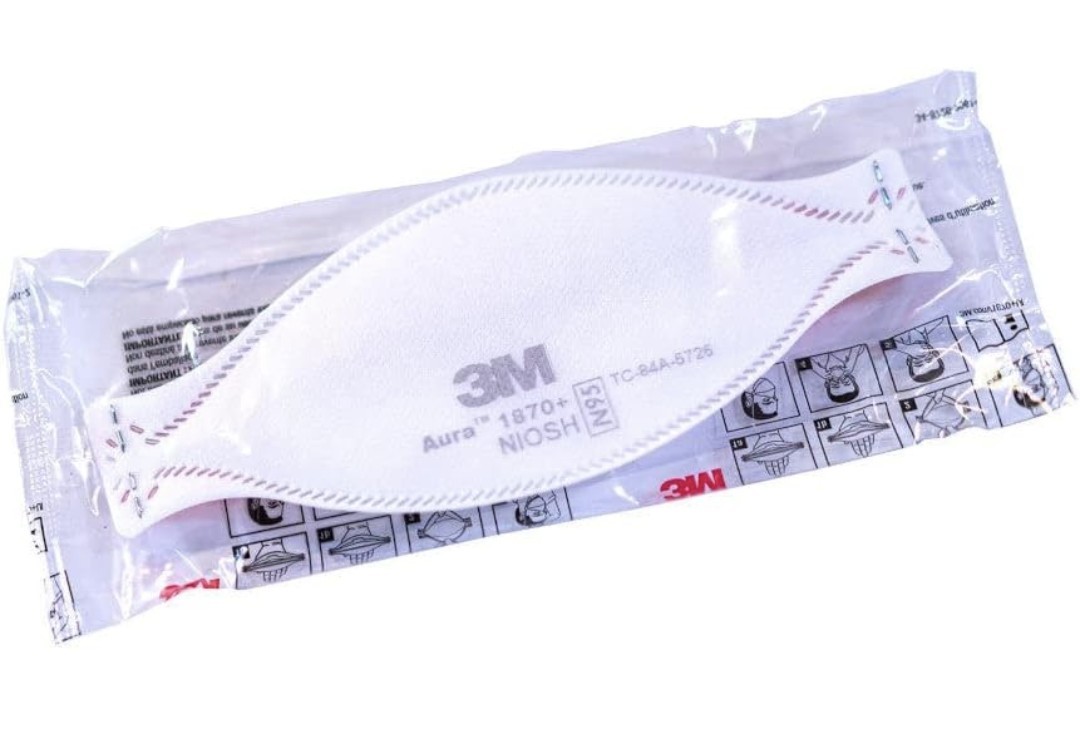 20 Count, 3M N95 Aura 1870+ Respirator Mask NIOSH APPROVED (Brand NEW SEALED)
