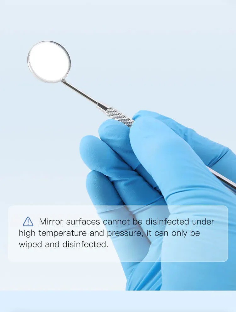 GI Mouth Mirror Tops Plain No. 5 (Pack Of 10)