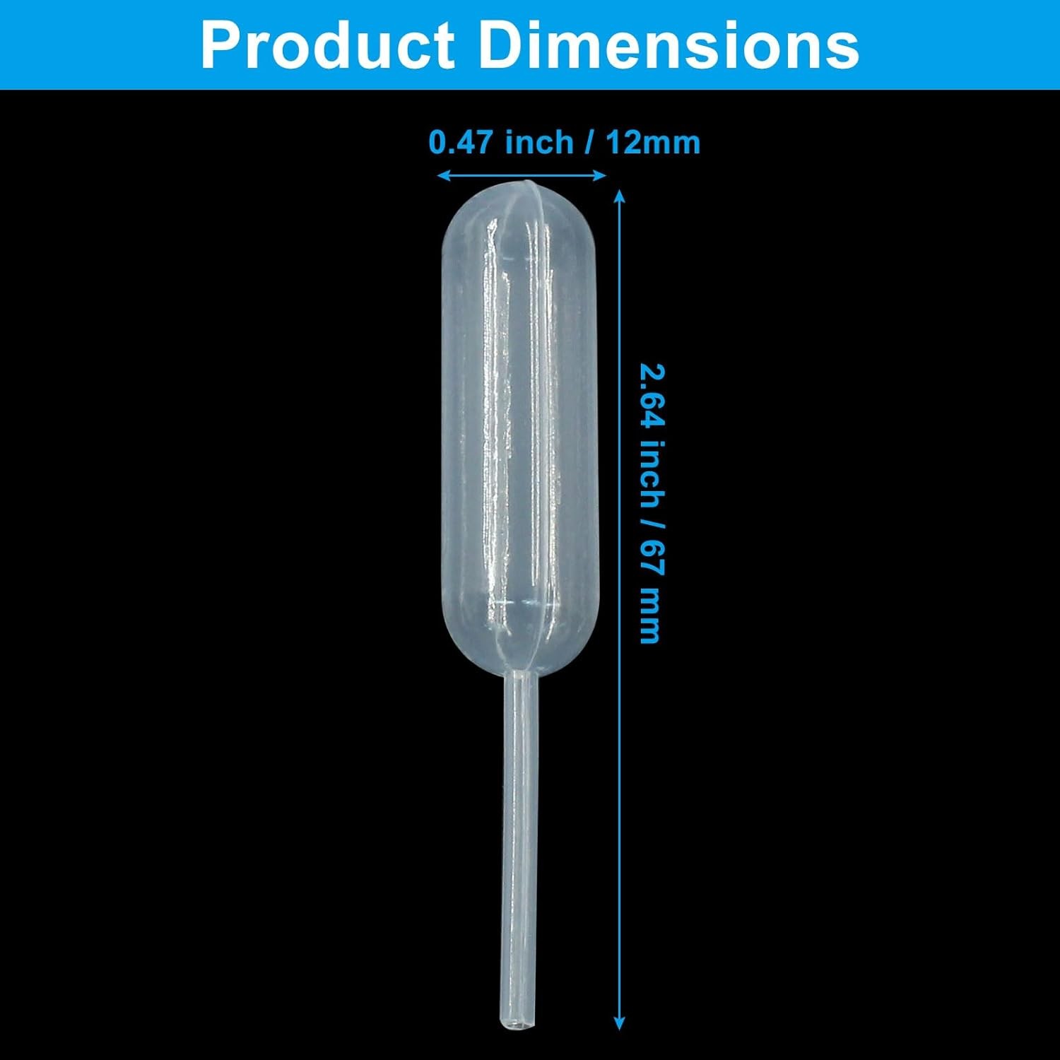 120 Pcs 4ml Clear Plastic Pipettes Mini Squeeze Droppers for Cupcakes & Desserts