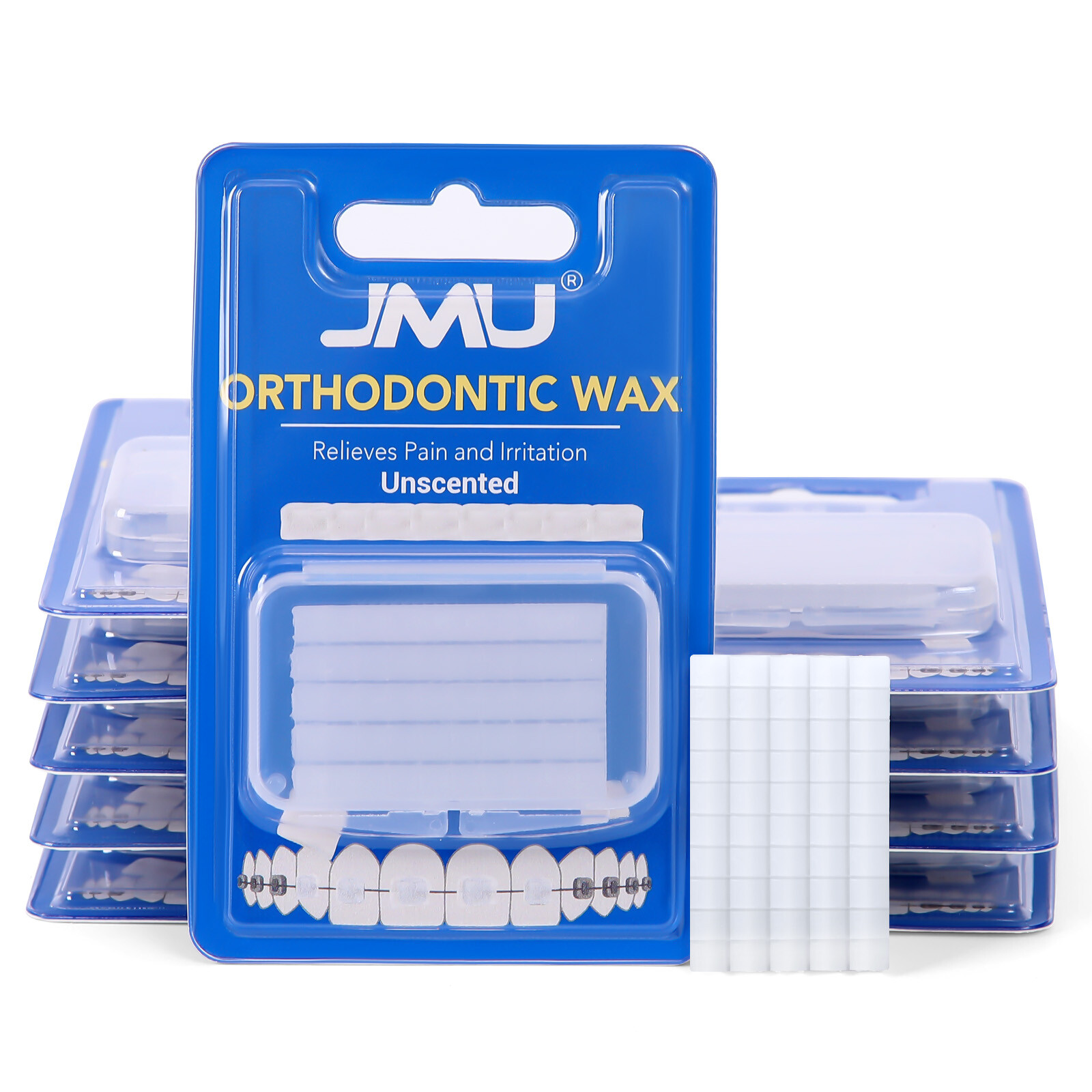 10 Packs Dental Orthodontic Wax for Bracket Brace