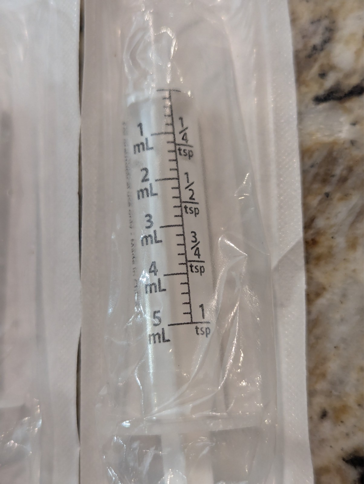 10 Pack Disposable Plastic Oral Dispenser Syringes Liquid Medicine up to 5ml