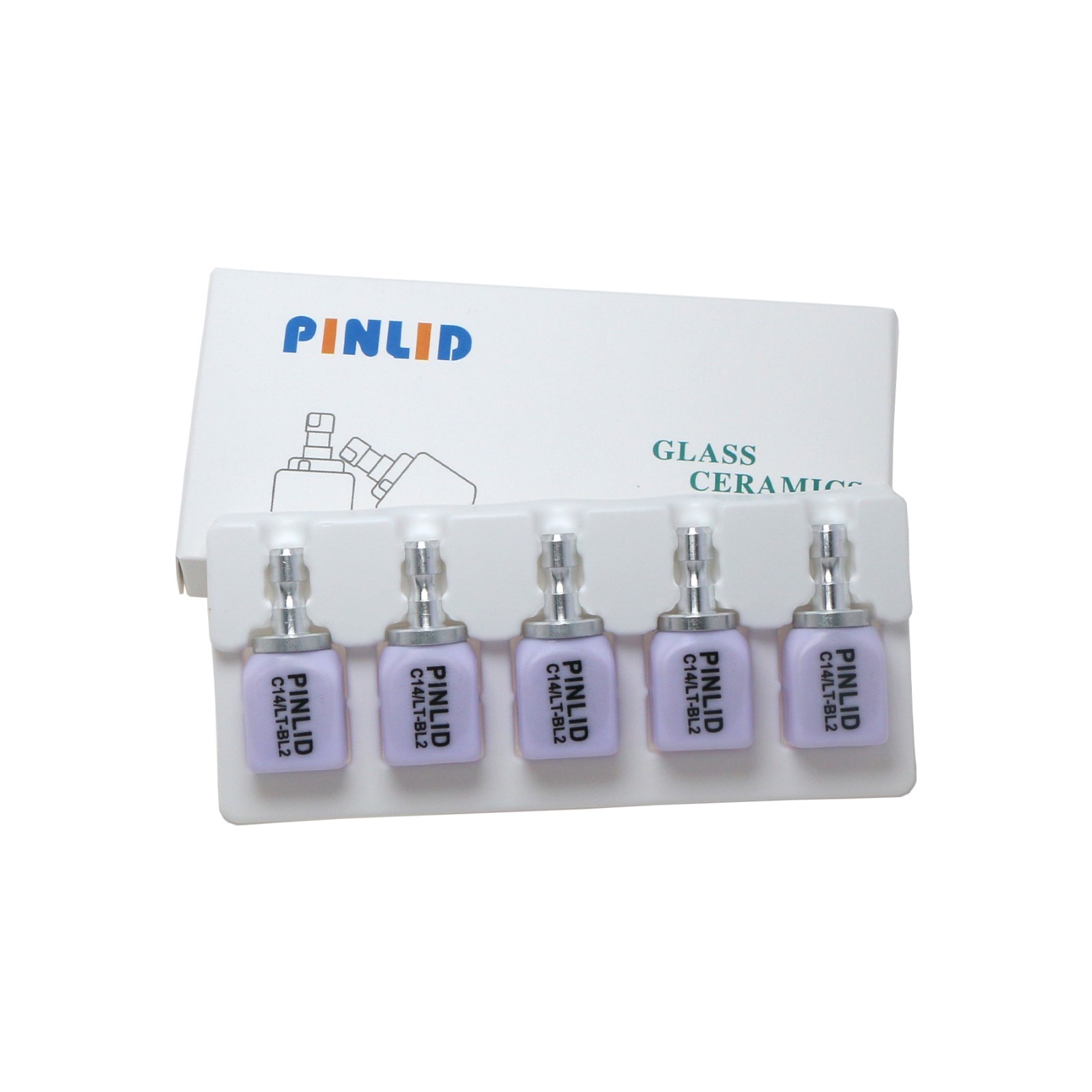 C14 Dental Emax CAD/CAM CEREC Inlab Blocks Lithium Disilicate High Aesthetic
