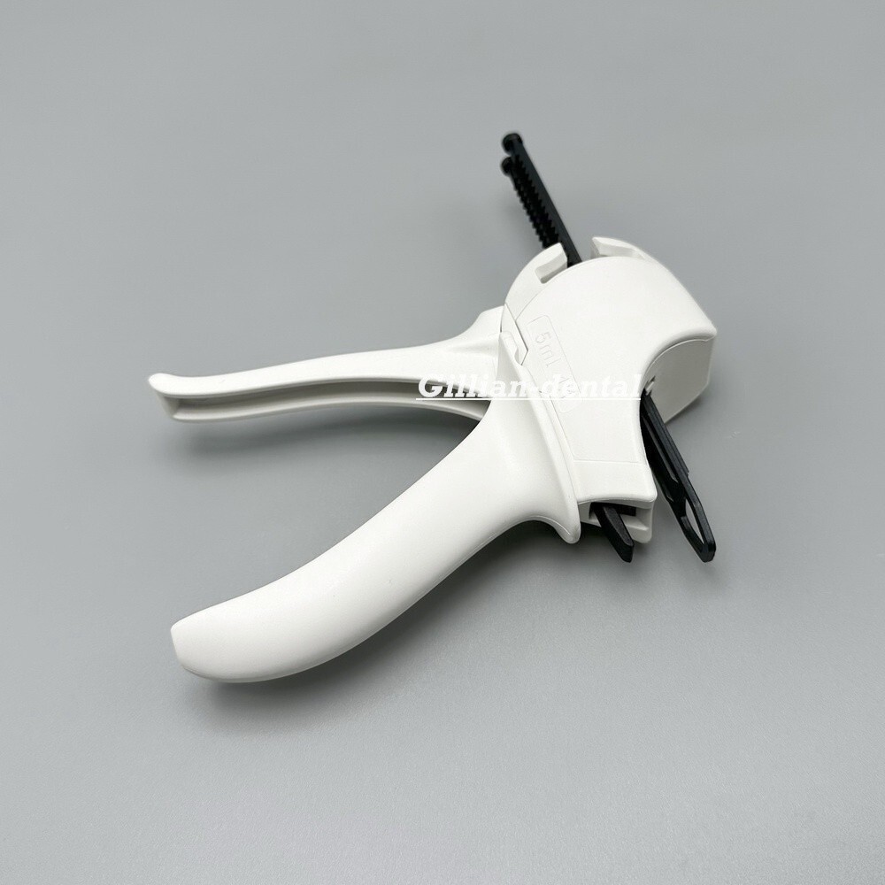 Dental Activa-Spenser Type Dispenser Gun For 5Ml 1:1/10:1 Automix Syringe Cement