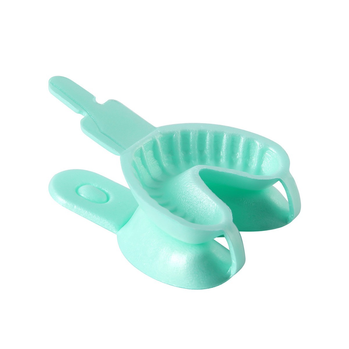 Bandejas desechables de flúor dental de doble arco para gel de espuma