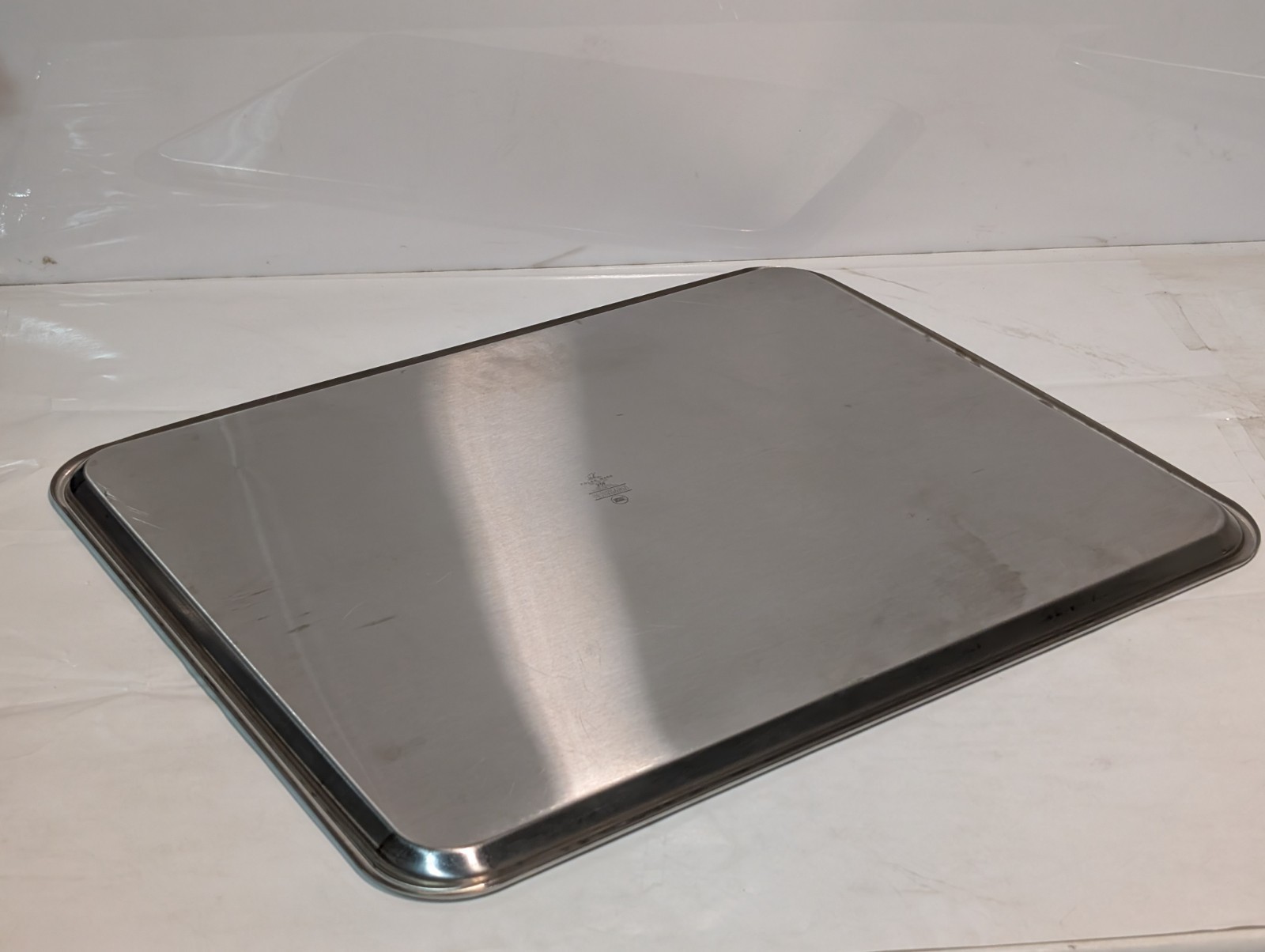 (3) stainless steel surgical trays: Blickman Polar Ware 25F & 1520, Pedigo #20
