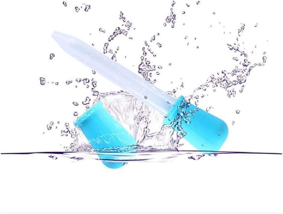 5Ml Liquid Droppers Medicine Silicone and Plastic Pipettes Eye Dropper with Bulb