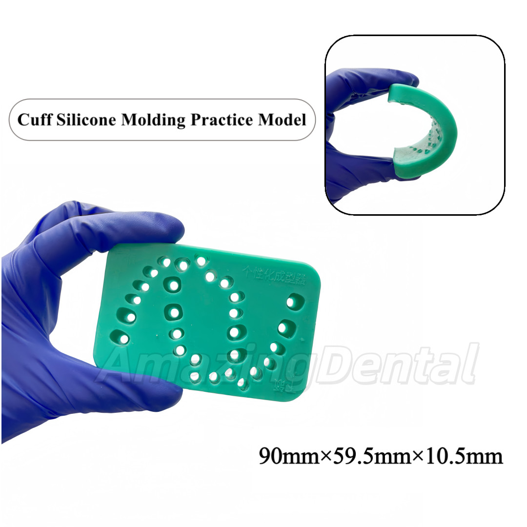 Dental Personalized Special Cuff Silicone Molding Practise Model Abutment Former
