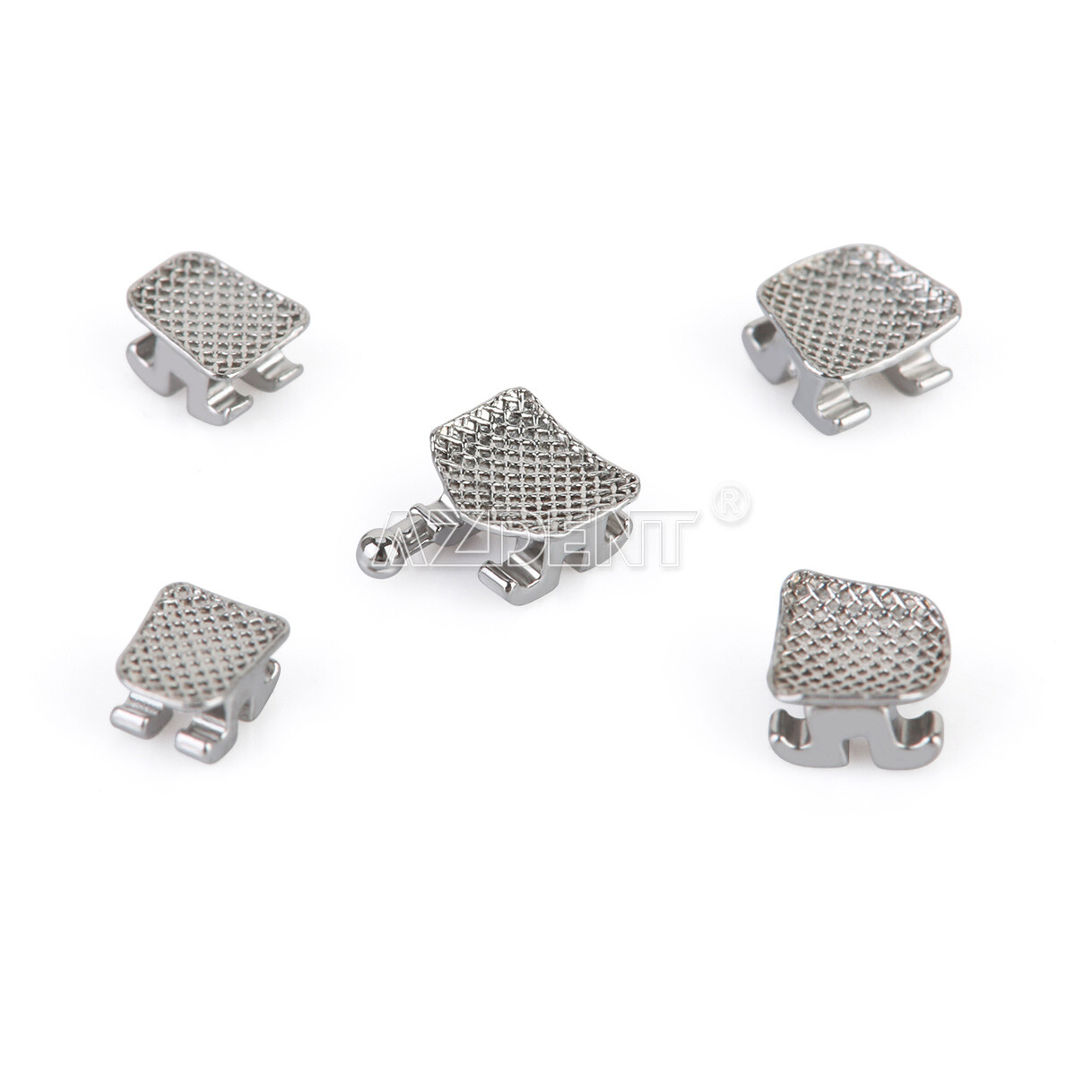 Brackets dentales ortodoncia Mini Roth/MBT 022 Ganchos 345/10Tamaño Arco Alambre
