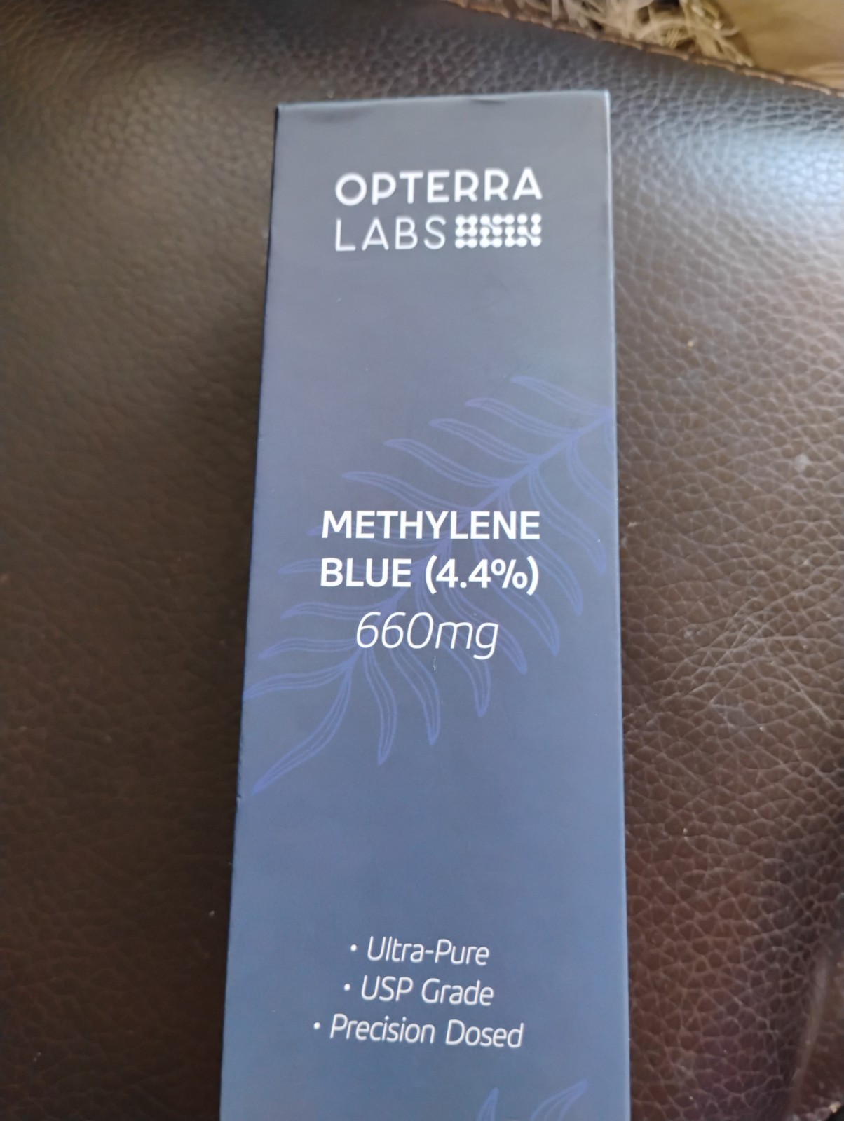 Methylane Blue4.4% Opterra Labs 15mL USP Grade Ultra Pure 660mg NIB Sealed