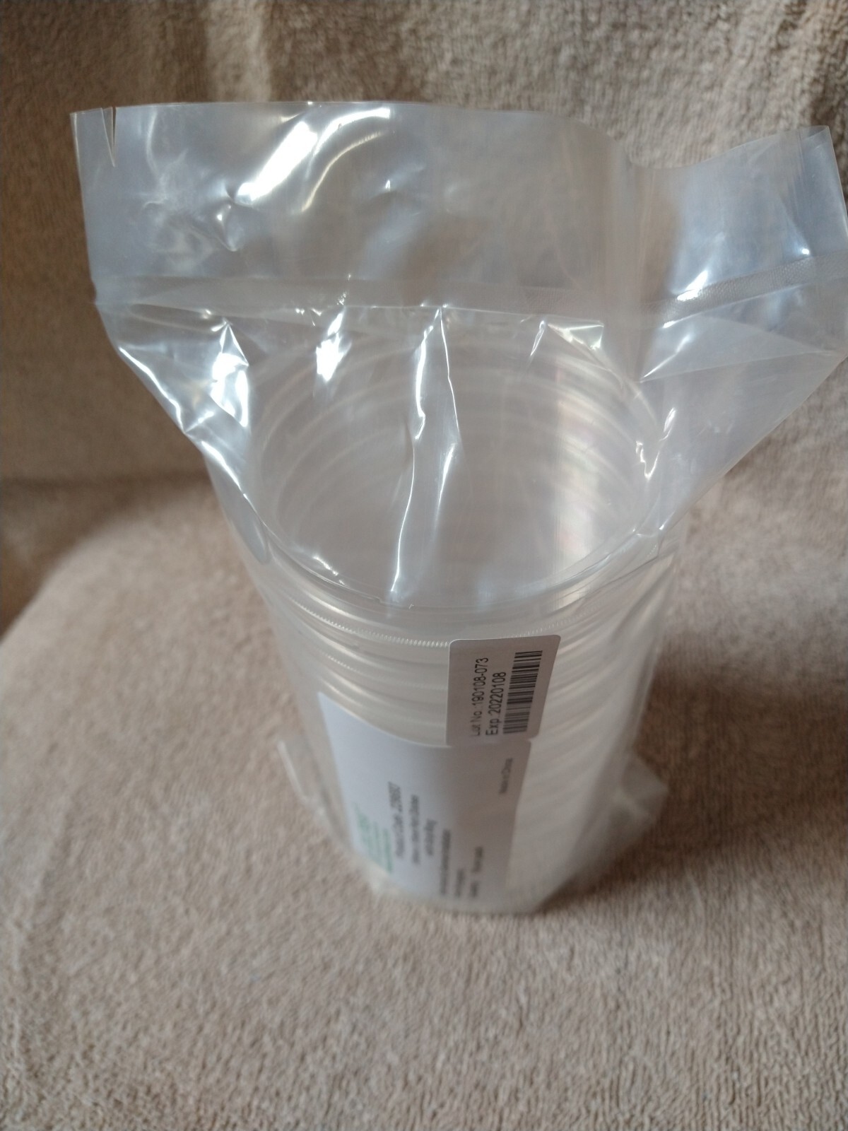 10 pack CellTreat 229693 Petri Dishes 100mm x 15mm NEW Mad Lab Halloween Prop FX