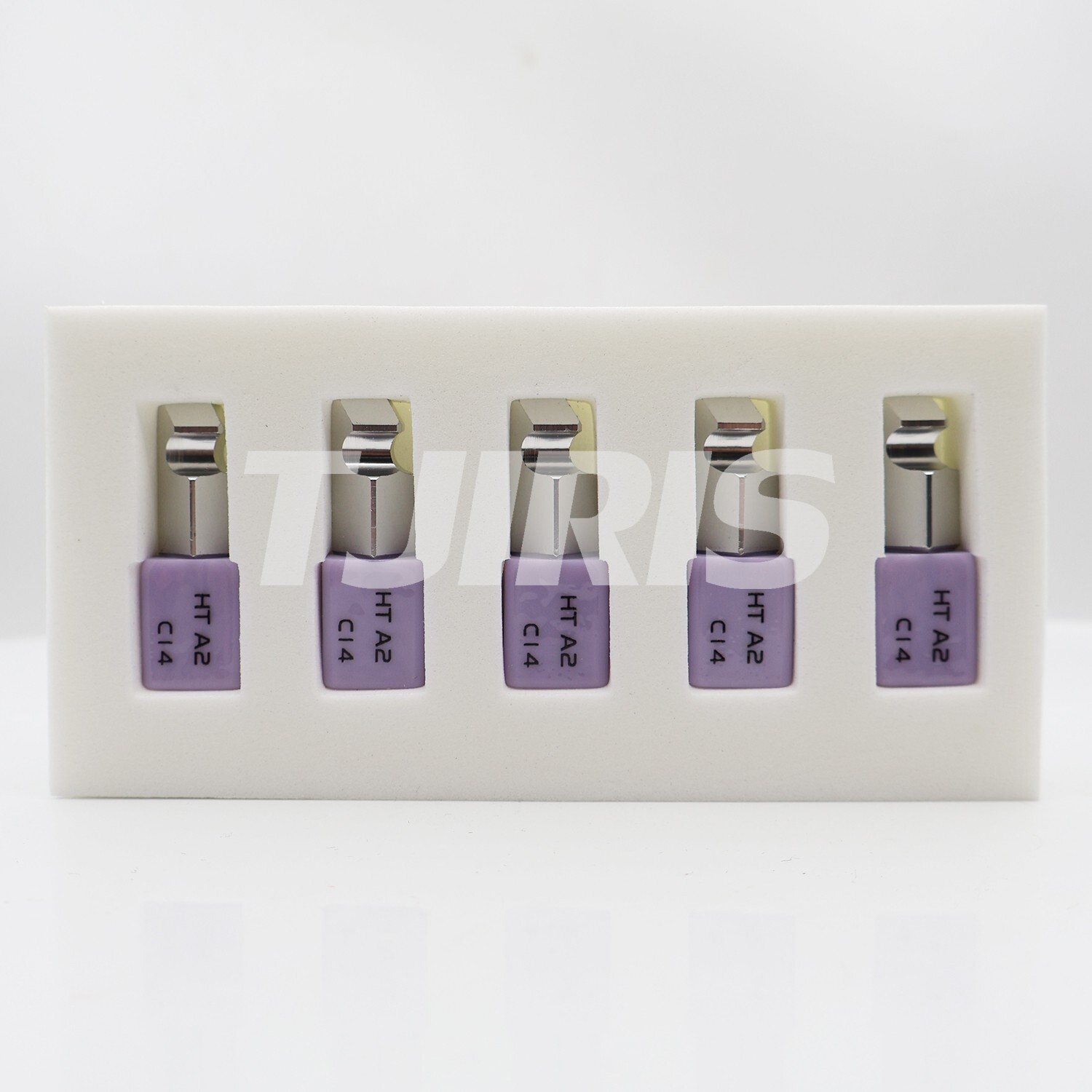 5pcs Dental Lithium Disilicate Glass Ceramic Block C14 e.max for PlanMill