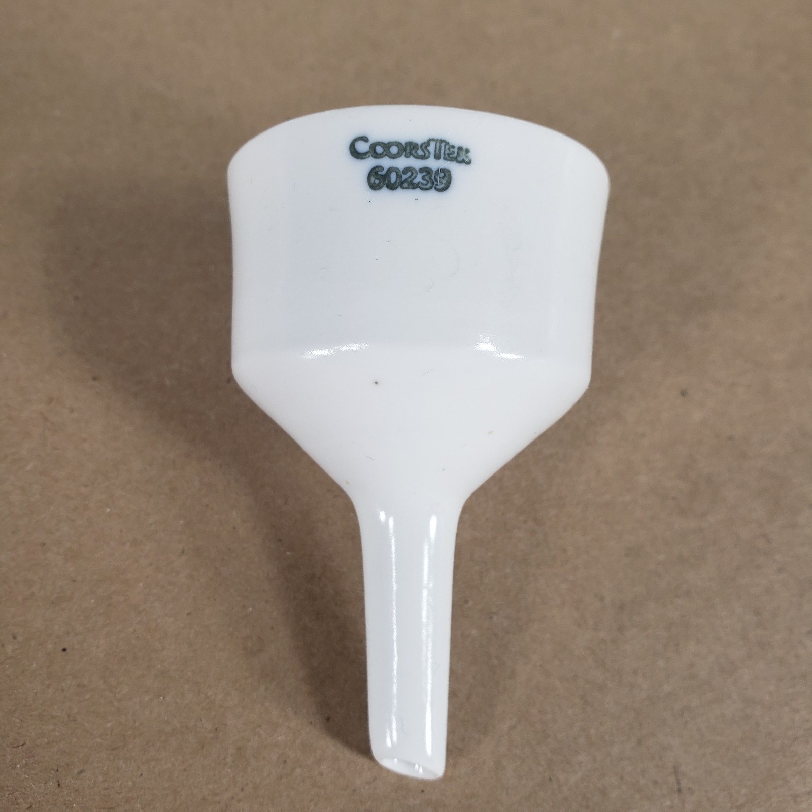 Lot of Coorstek 60240/6023 & Chemglass CG-1888-03/01 Porcelain Buchner Funnels