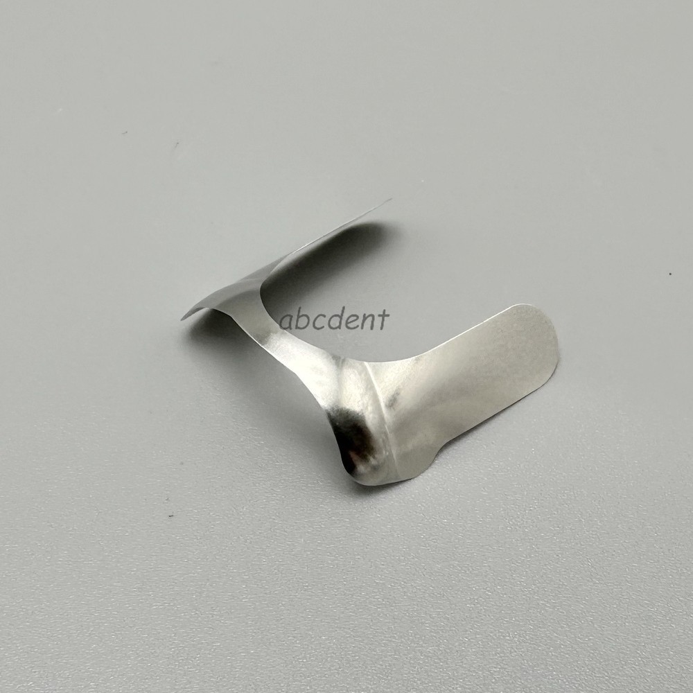 30Pcs Dental Anterior Matrix Bands Twin Matrices Sectional Contoured Metal Strip