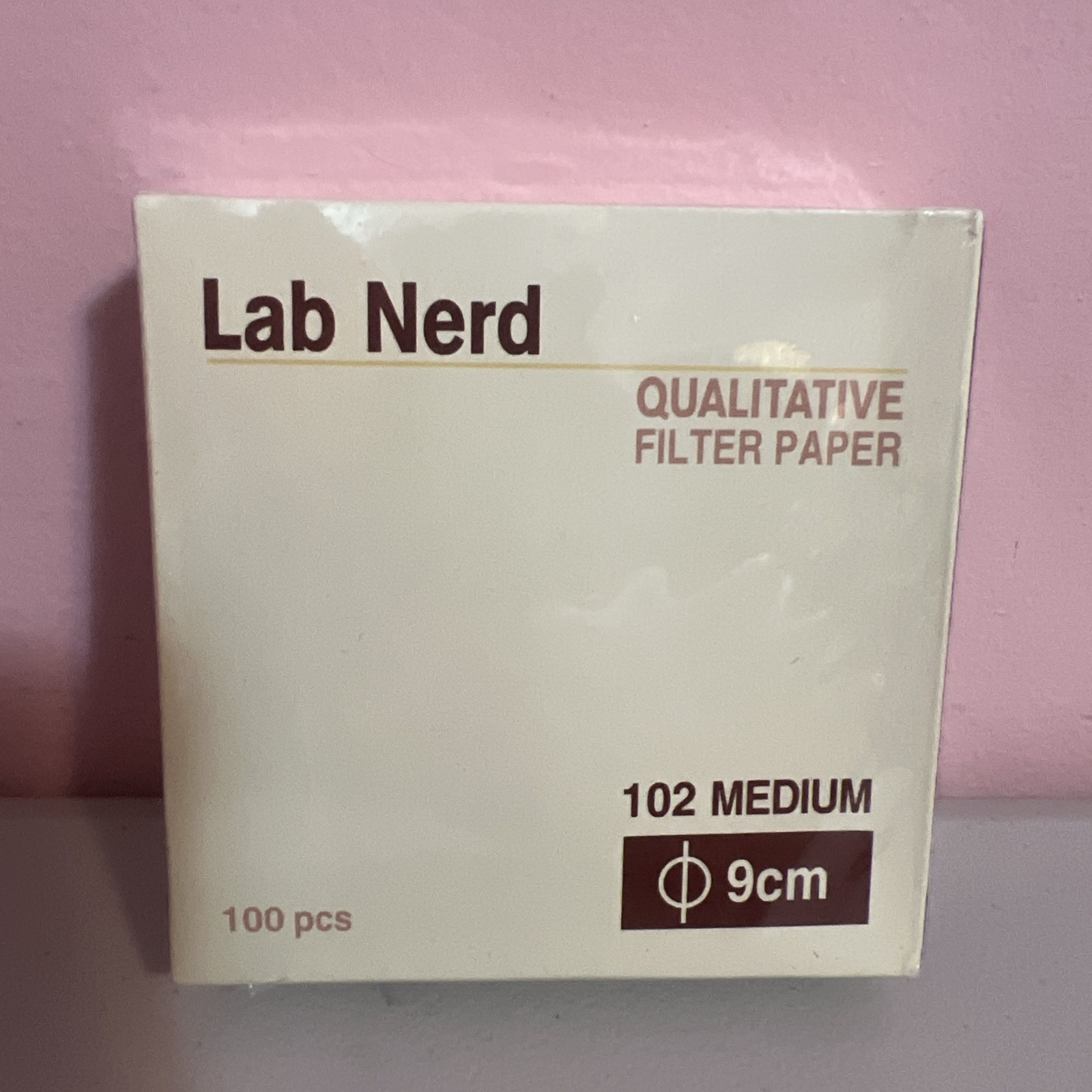 NEW Lab Nerd Qualitative Filter Paper 102 Medium 9 Cm 100 Pieces