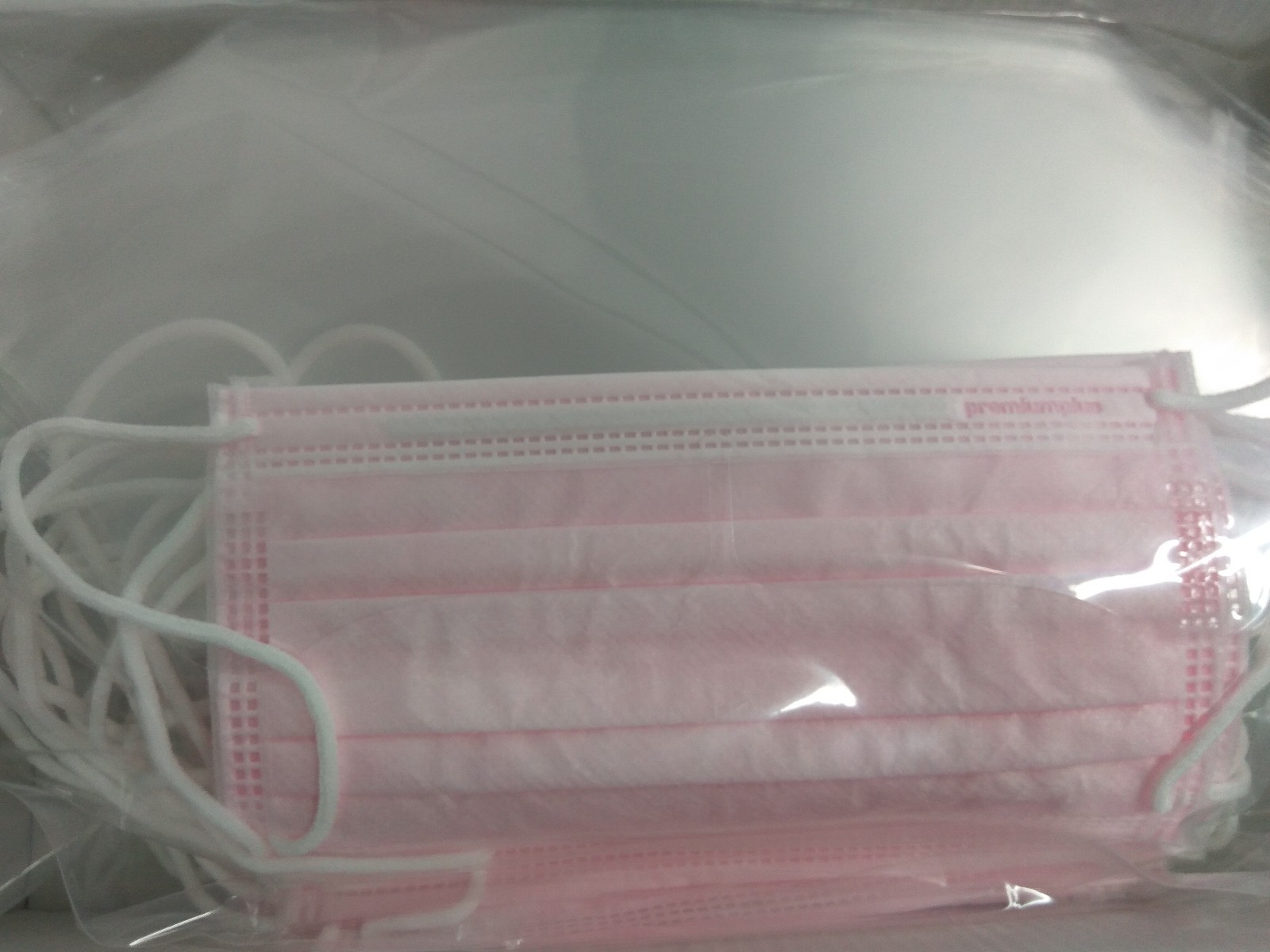 Disposable Face Masks with Shields (BFE) Ear-Loop 25 pcs Green color