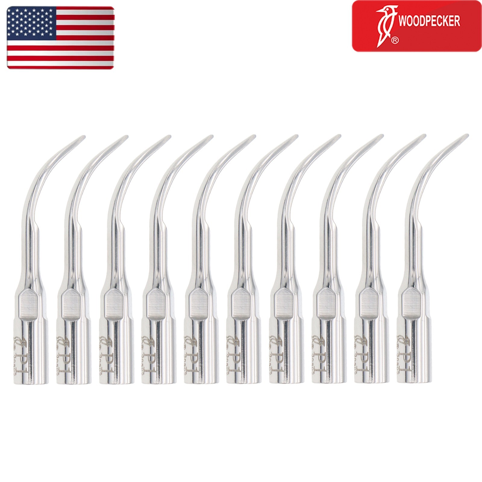 Woodpecker P1 Dental Ultrasonic Scaler Periodontal Tips fit EMS Original 100%