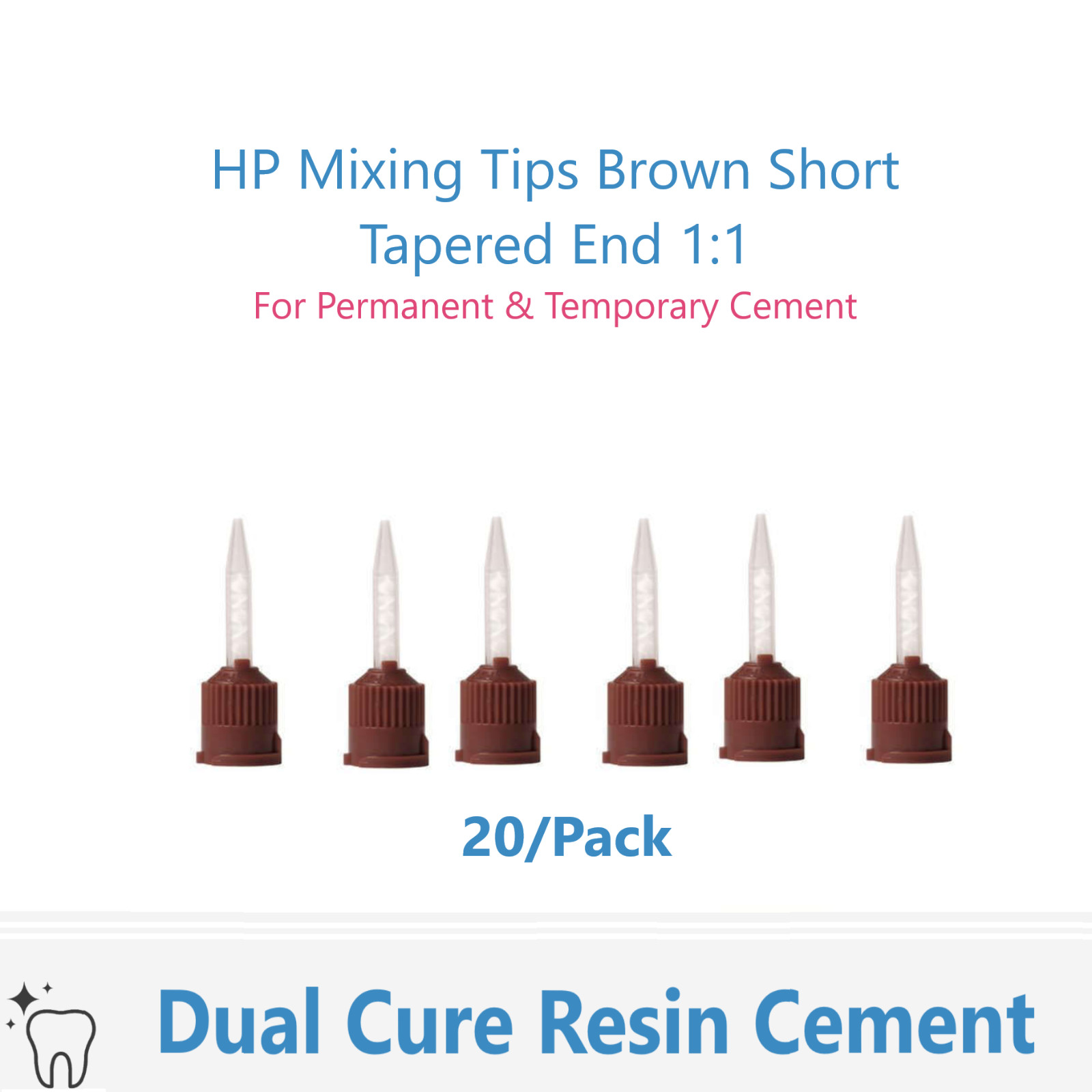 Dental Permanent Resin Cement Universal Dual Cure 8gm. Automix Syr, Exp: 02/2027