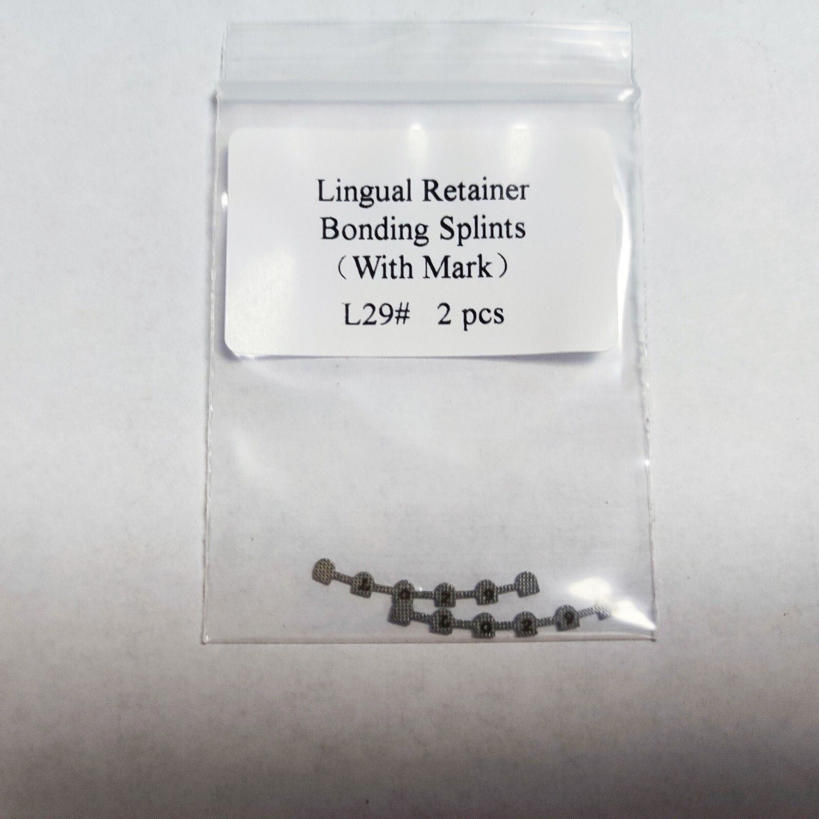 5 Packs 10 Pieces Dental Orthodontics Lingual Retainer Bonding Splints With Mark