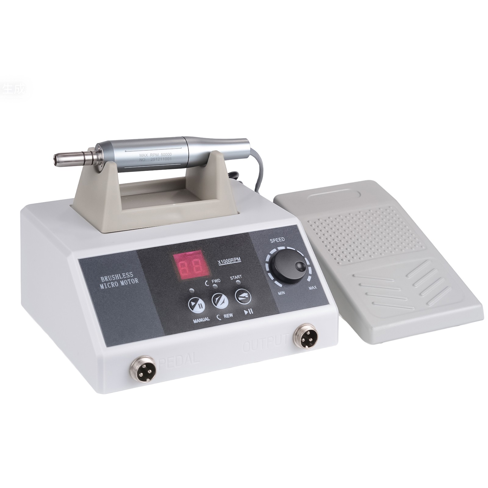 Dental Brushless Electric Micro Motor Polishing Machine+50K RPM E-type Handpiece