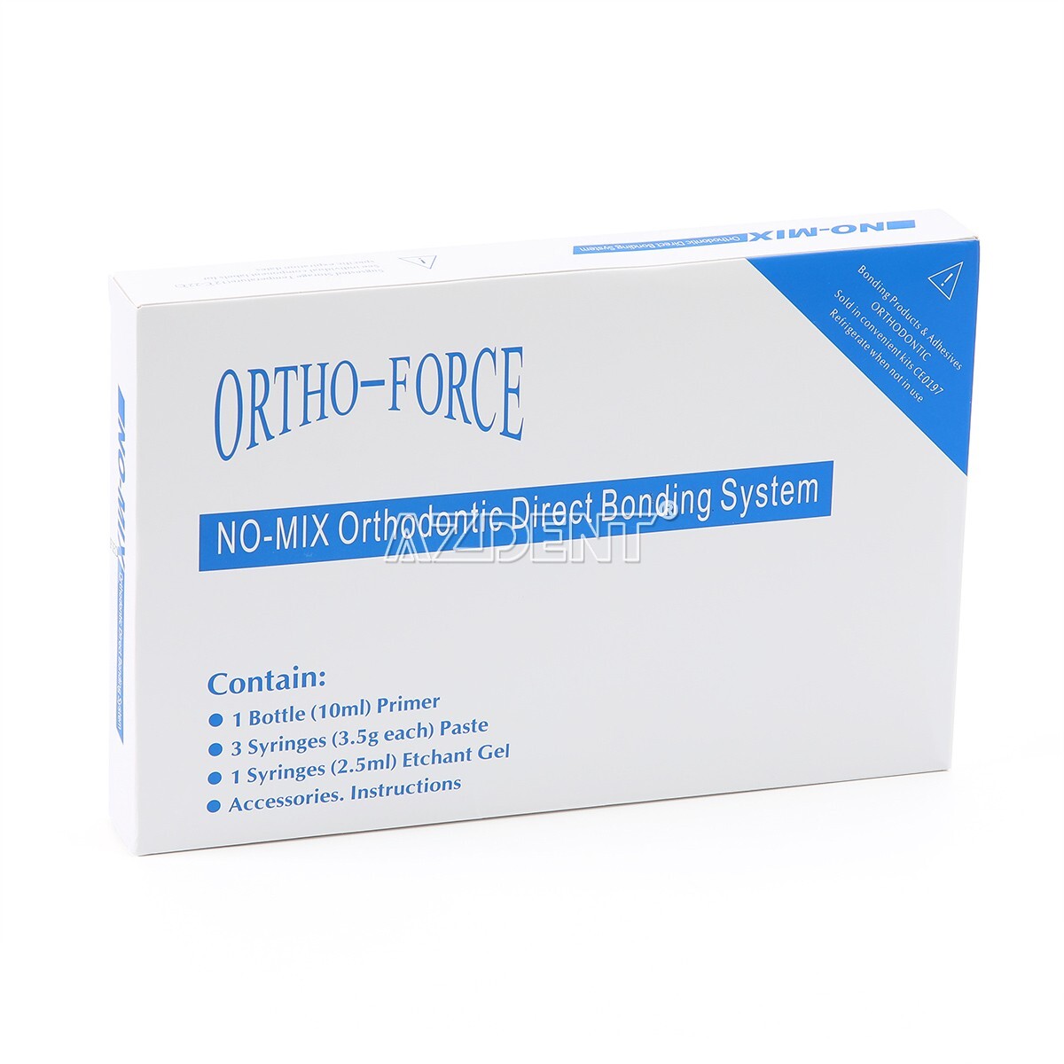 Dental Orthodontic Adhesive Brackets Paste Direct Bonding System Resin No-Mix