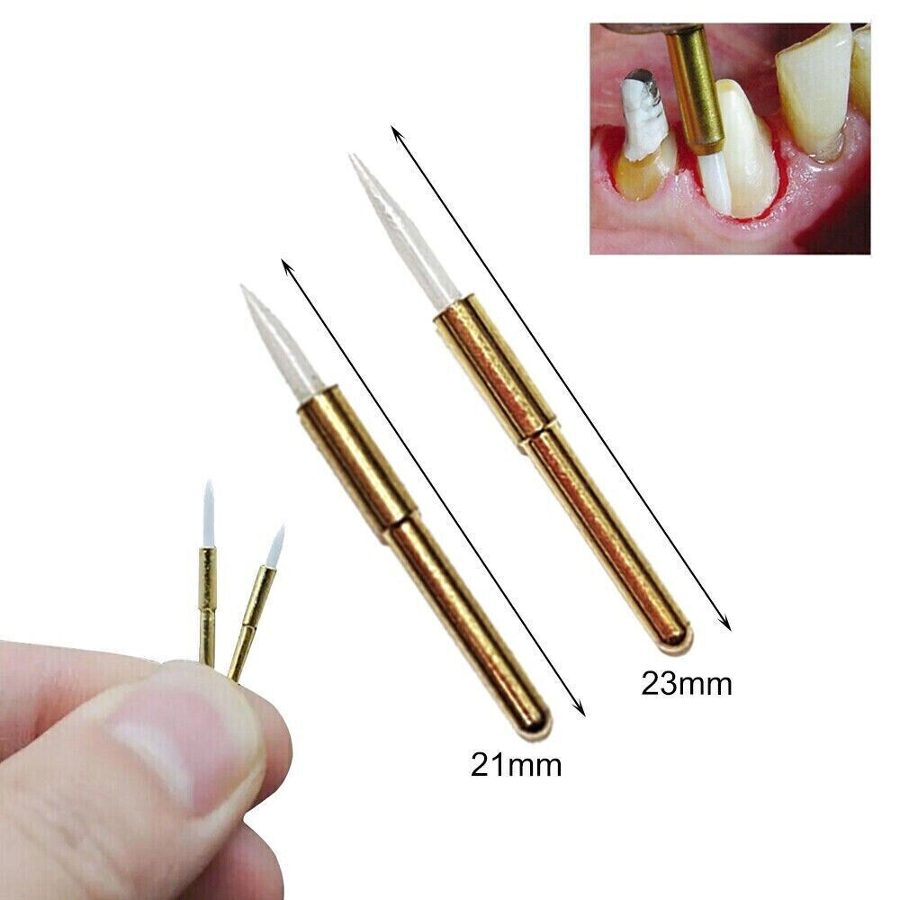 3PCS Dental Soft Tissue Trimmer Surgical Ceramic precise cuts 23mm Bur