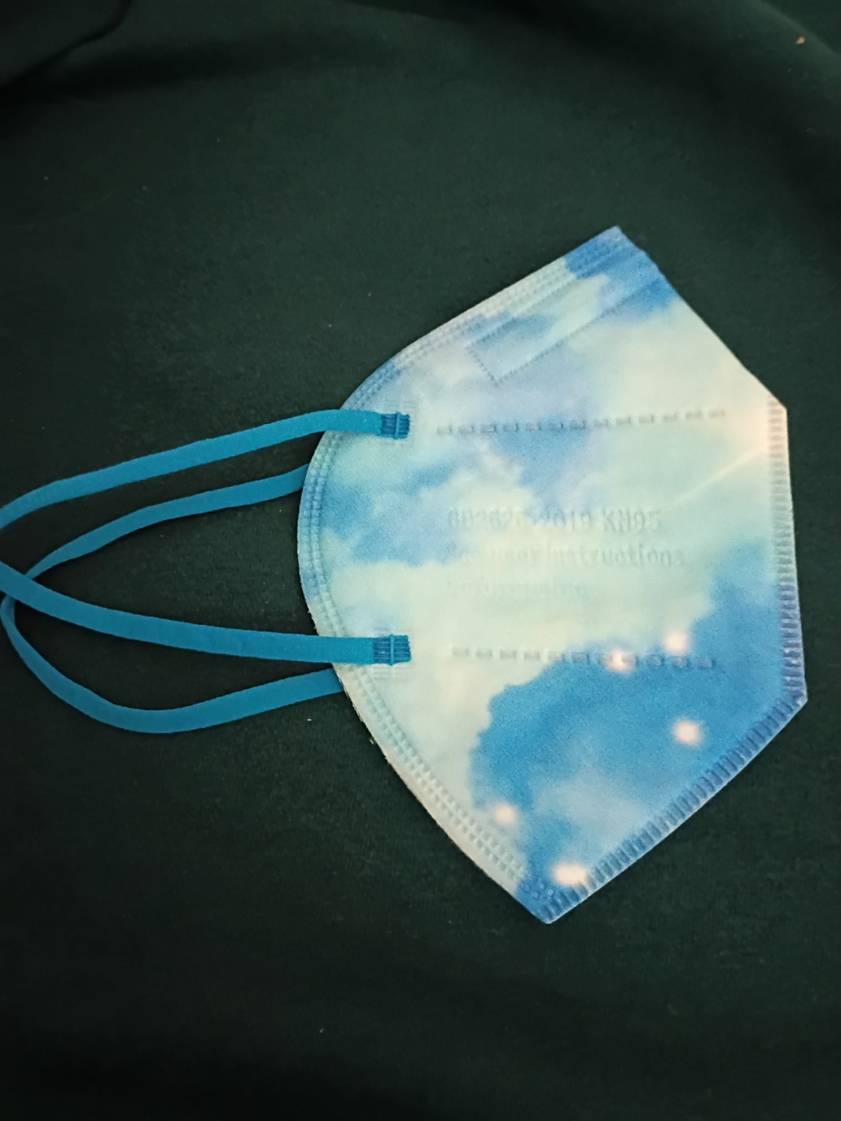 KN95 Face Mask Breathable 5-Layer Protection 6 packs of 10 = 60 masks per box
