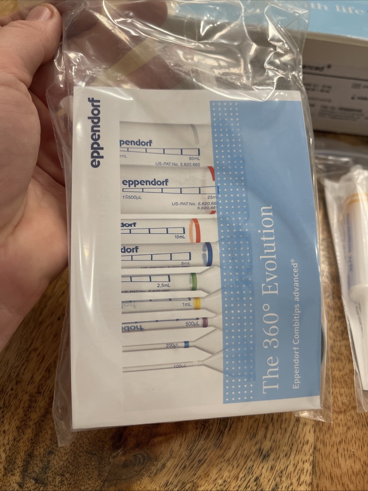 Eppendorf Combitips Advanced 0.1mL 10mL 25mL 50mL Pipette Tips Sterile Adapter