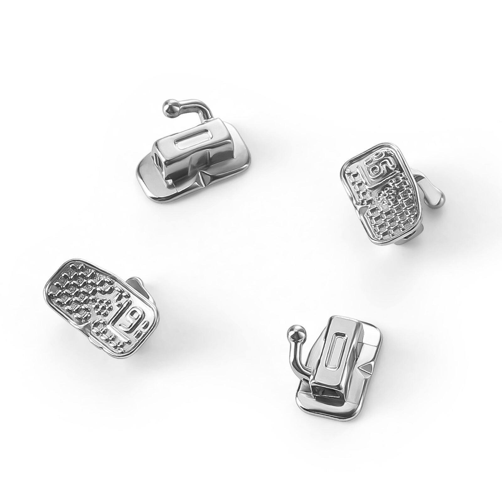JMU Dental Orthodontic 1st/2nd Molar Buccal Tubes Roth/MBT .018 .022 4-200Pcs