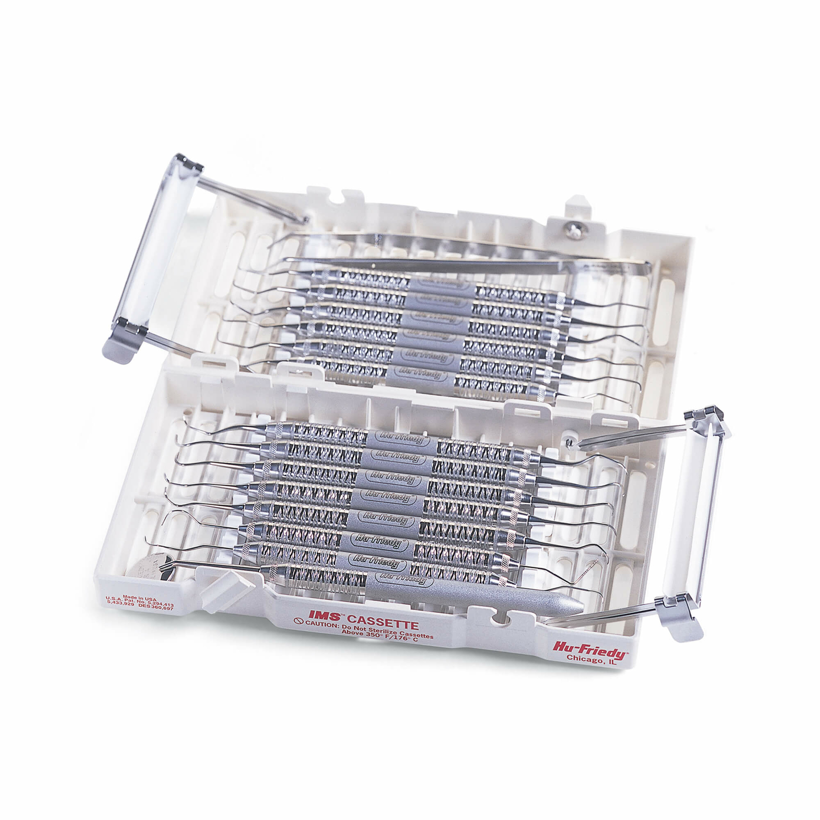 Hu-Friedy 16 Instrument 2-Tier Replacement Rails – IMS-3116RL