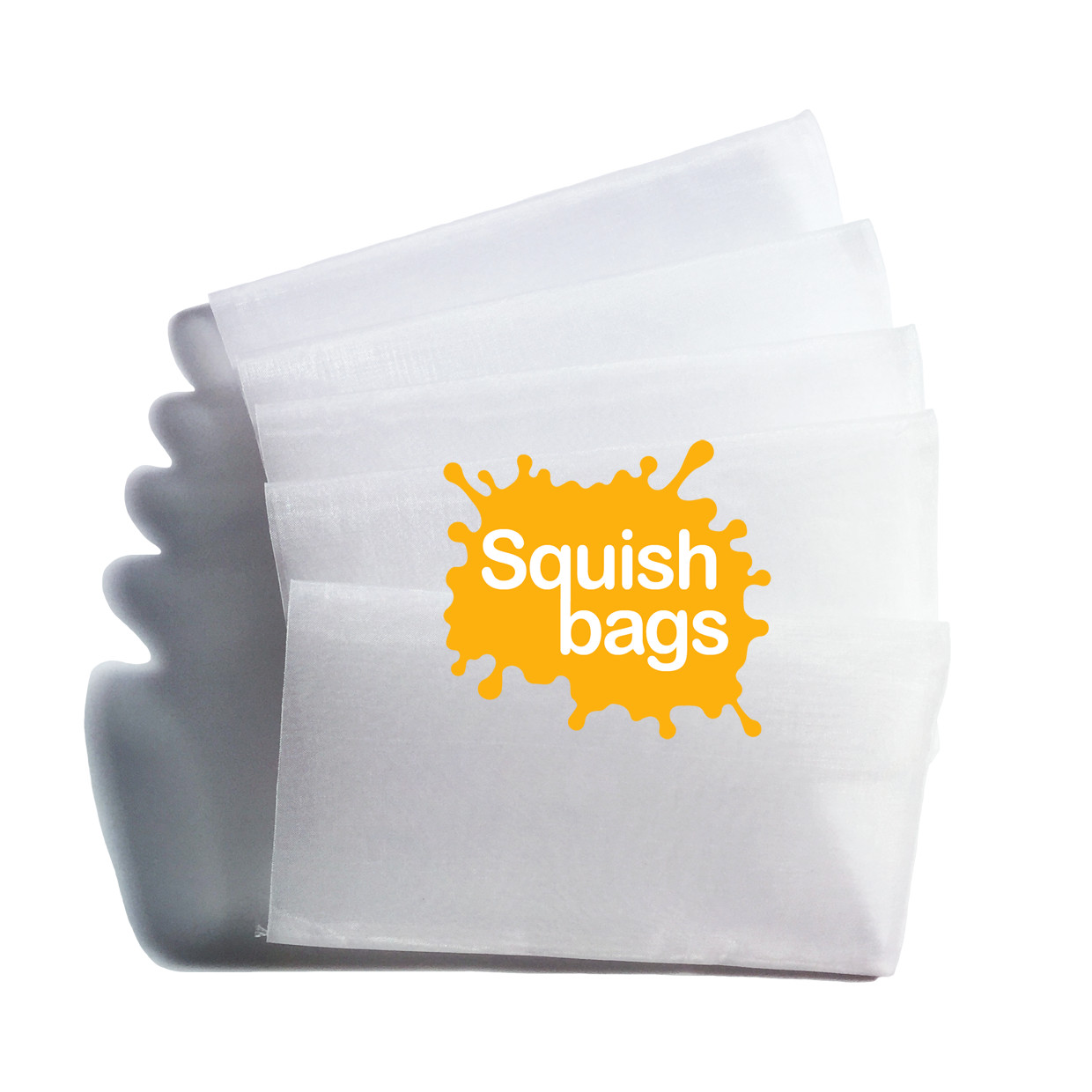 Squish Bags – Rosin Bags – 90 micron (2.5″ x 4.5″) – 50 pack