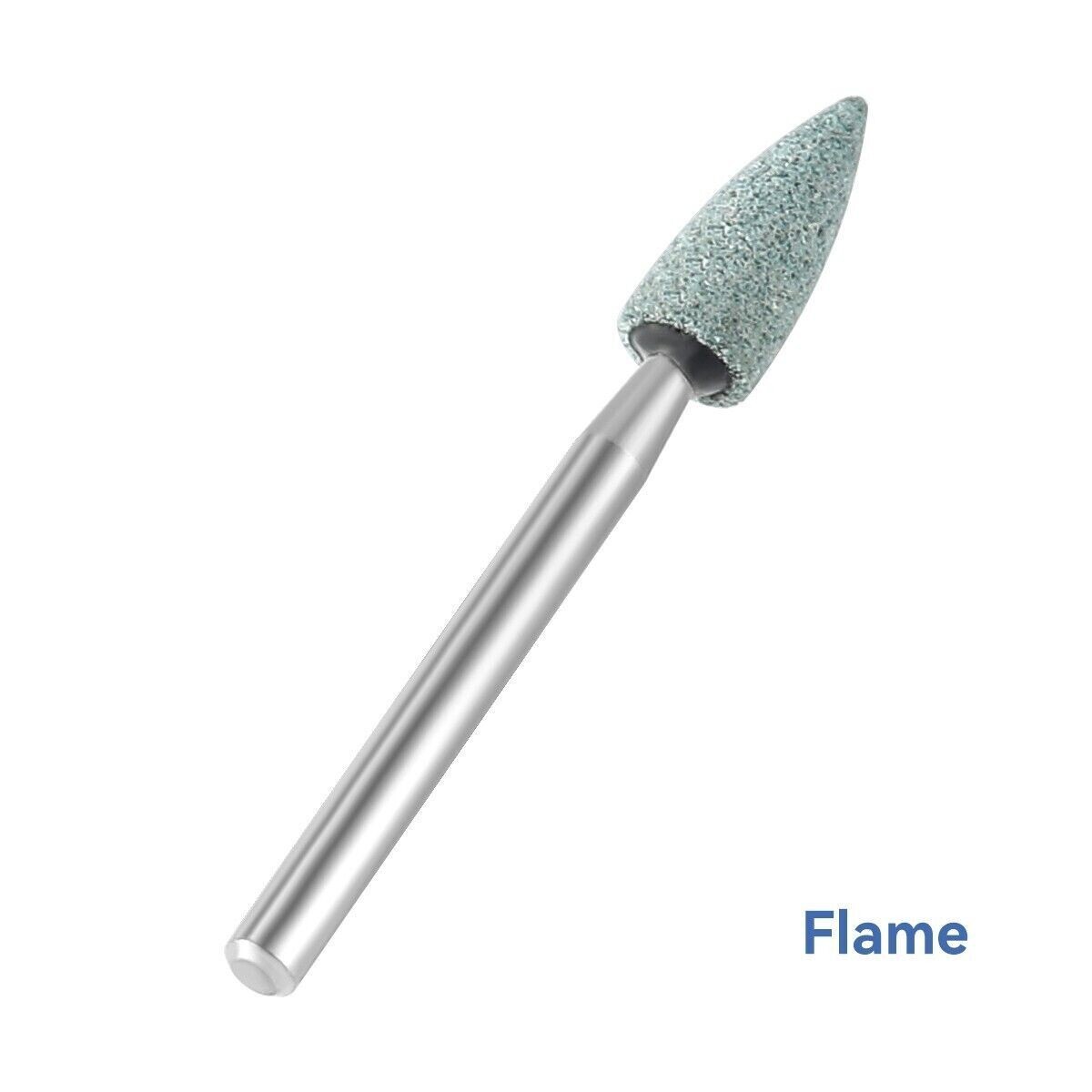 Dental Green Stone Flame Polishing Aluminum FL2 Oxide Bur FG Burr Abrasion