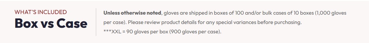 SureCare® LARGE 8 Mil Diamond Textured Orange Nitrile Sure-Tac Gloves (500)