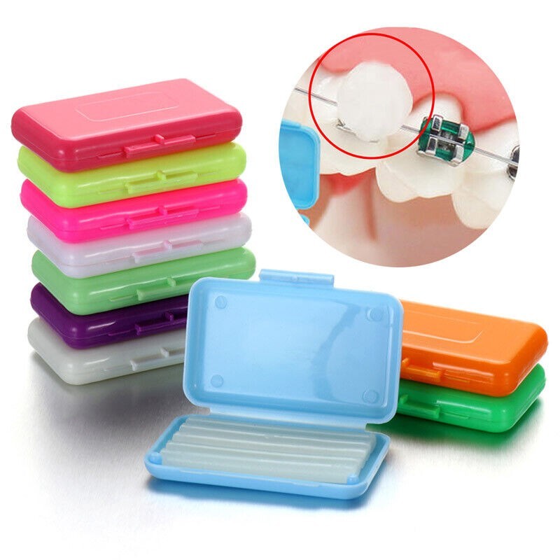 10 Fruit Scents Dental Oral Orthodontics Wax For Relief Braces Gum Irritation