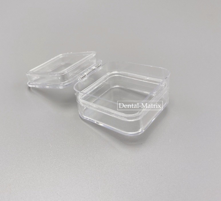 Dental Retainer Denture Storage Box Veneer Membrane Case Boxes with/no slot USA