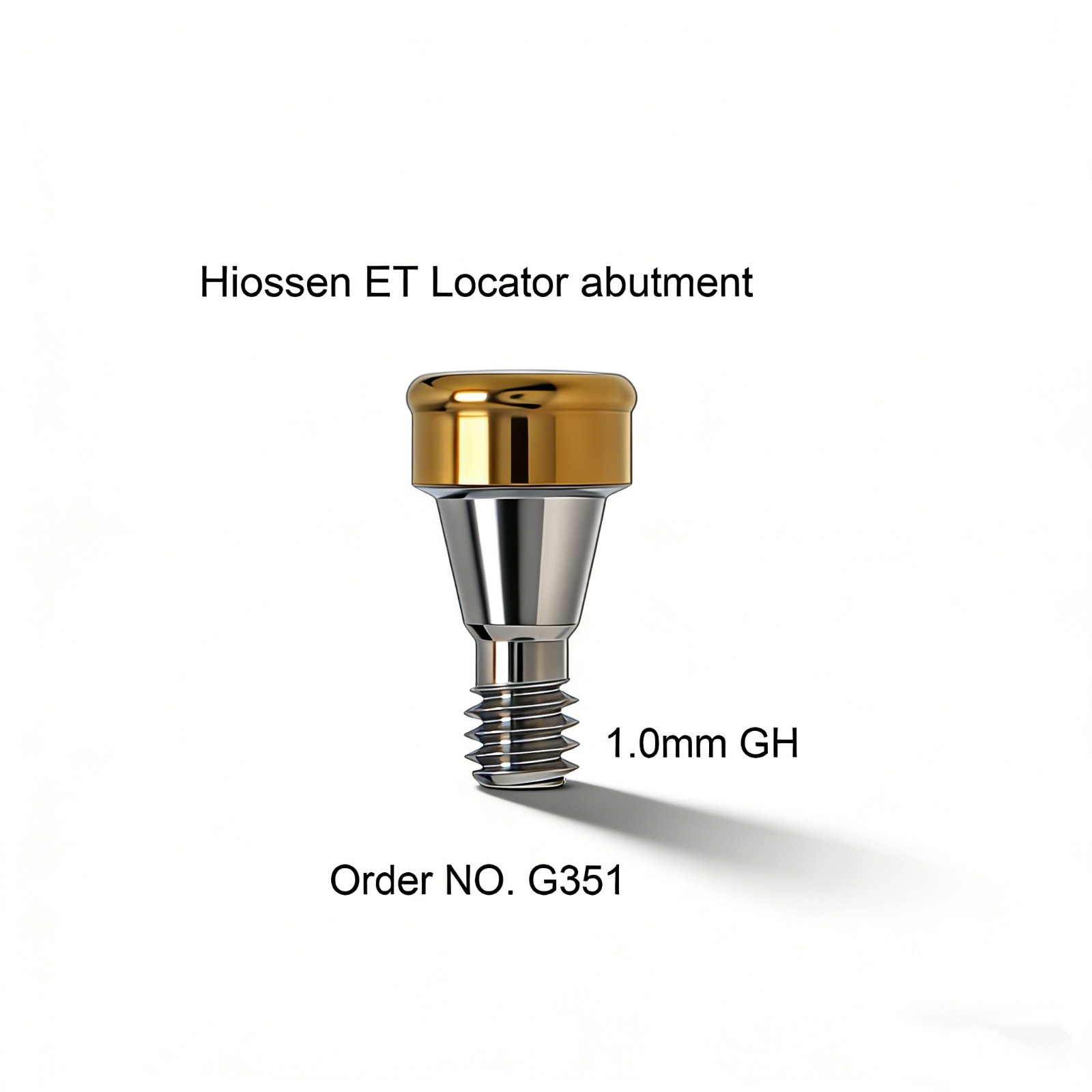 US Dental Attachment Locator Abutment for Hiossen ET OSS Mini/Regular Platform