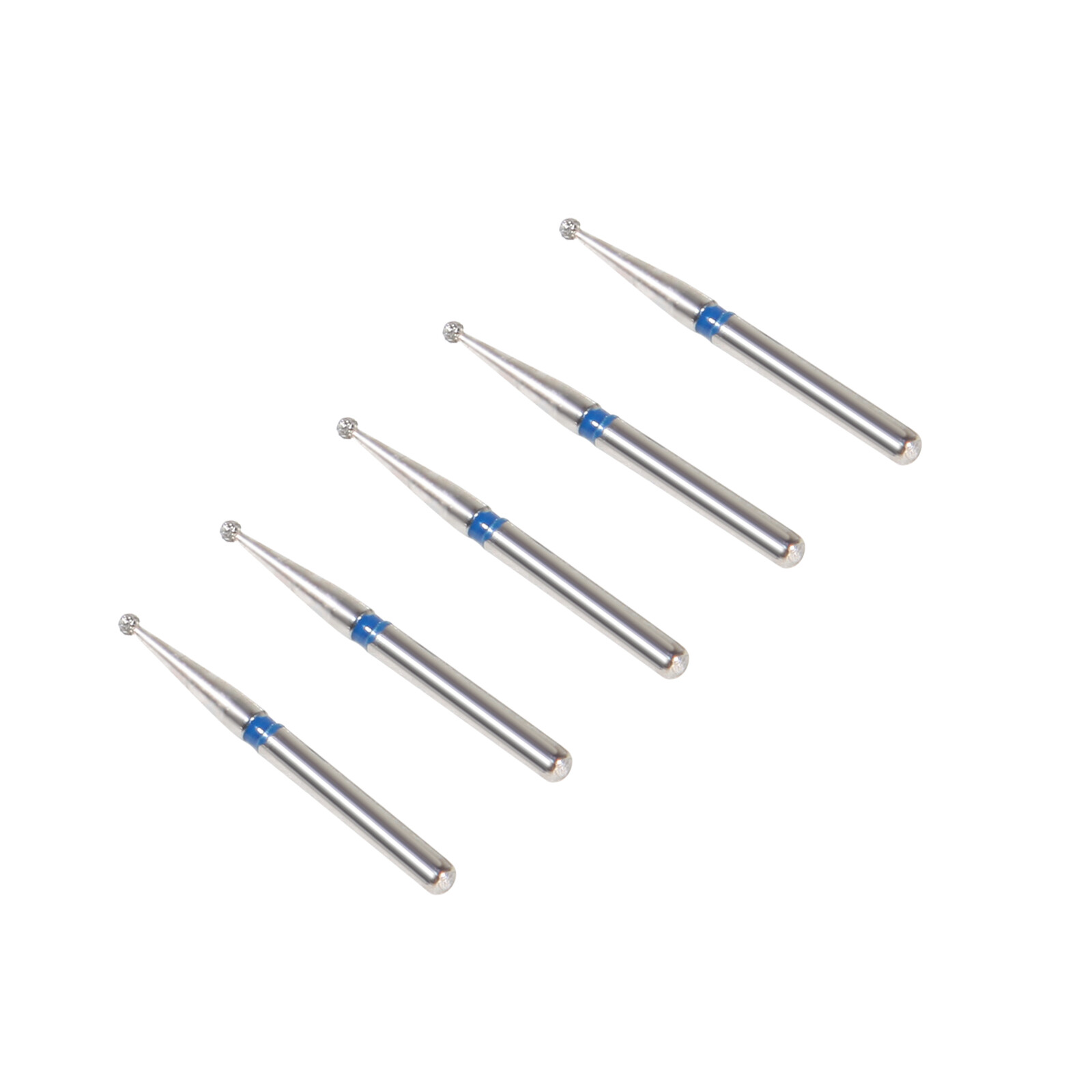 100pcs Dental Diamond Burs Ball Round BR-49 For High Speed Handpiece 5 pcs/pack