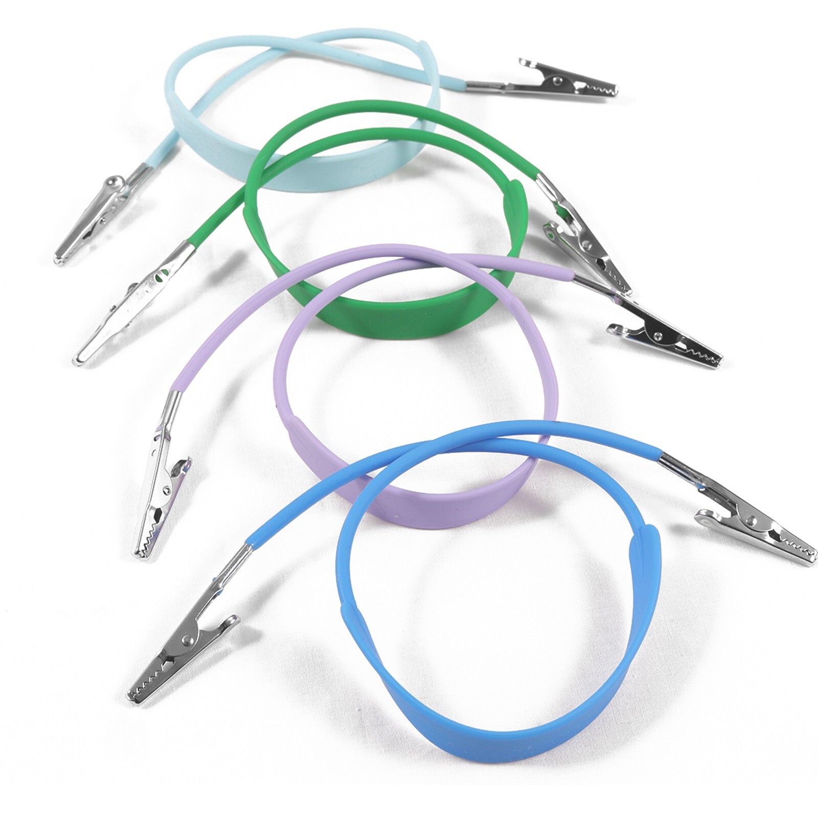 10 Packs JMU Dental Bib Holder Patient Napkin Clips Autoclavable Silicon