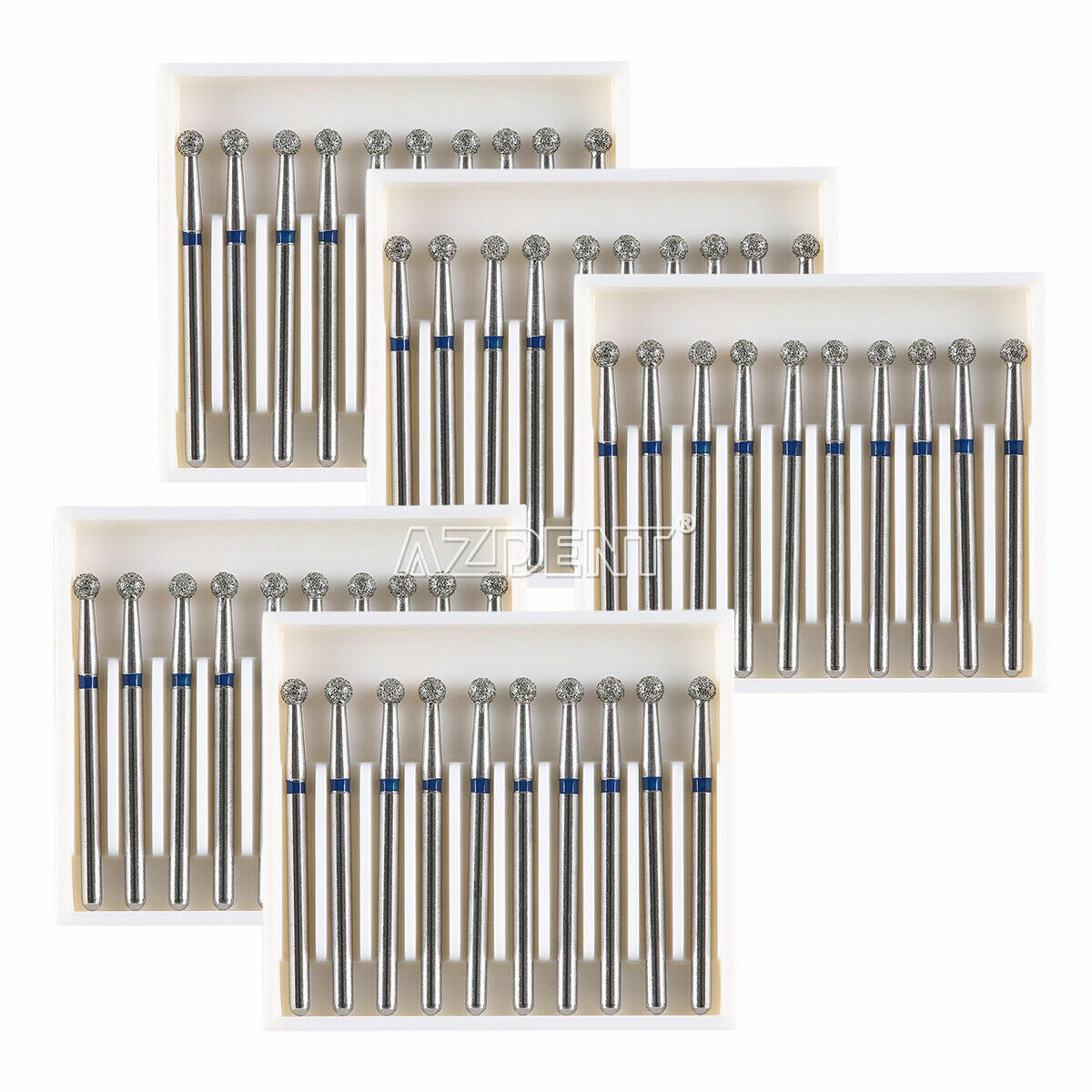 Dental Diamond Burs FG XL Ball Round 25mm High Speed Medium/Coarse/Super Coarse