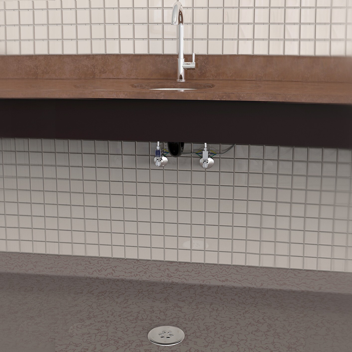 Tapmaster Model 1780 Standard In-Floor Foot Faucet Activator