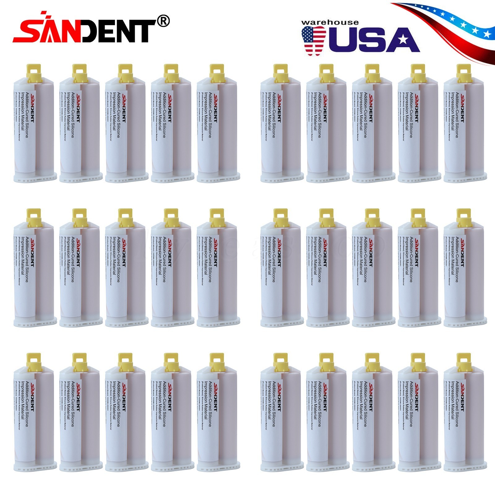 Dental Impression Material, VPS Light Body, Fast (Choose Qtys) 1-60/Box