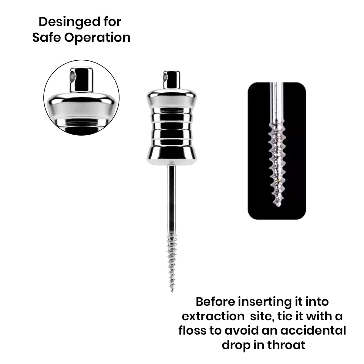 Dental Tooth Root Extractor