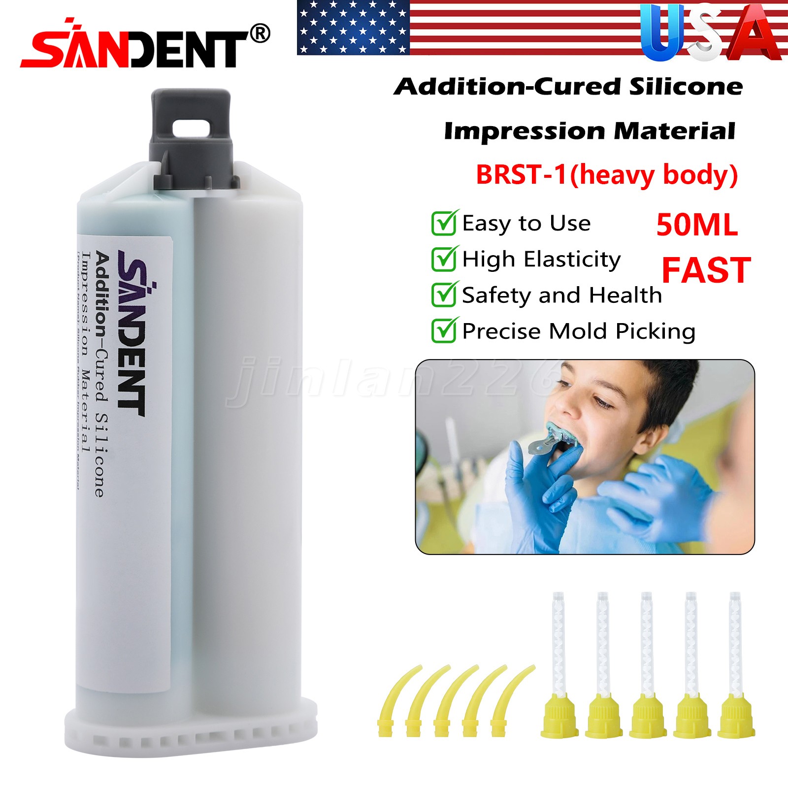 Dental Estilo Woodpecker Lampara /Fotocurado con Sistema de Blanqueamien USA
