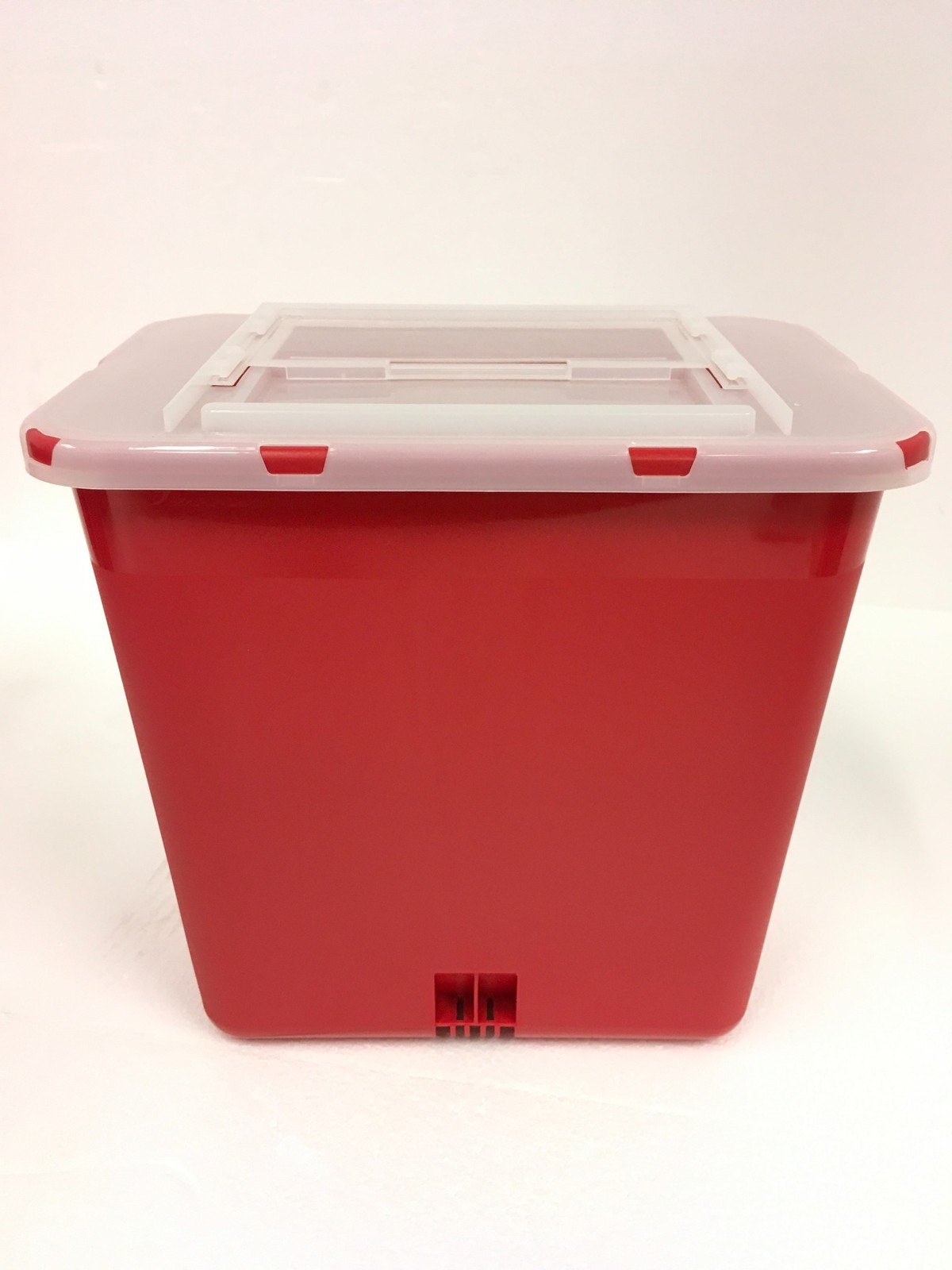 New 6 PACK!! 2 Gallon Sharps Disposable Biohazard Container Red Dynamex 4627
