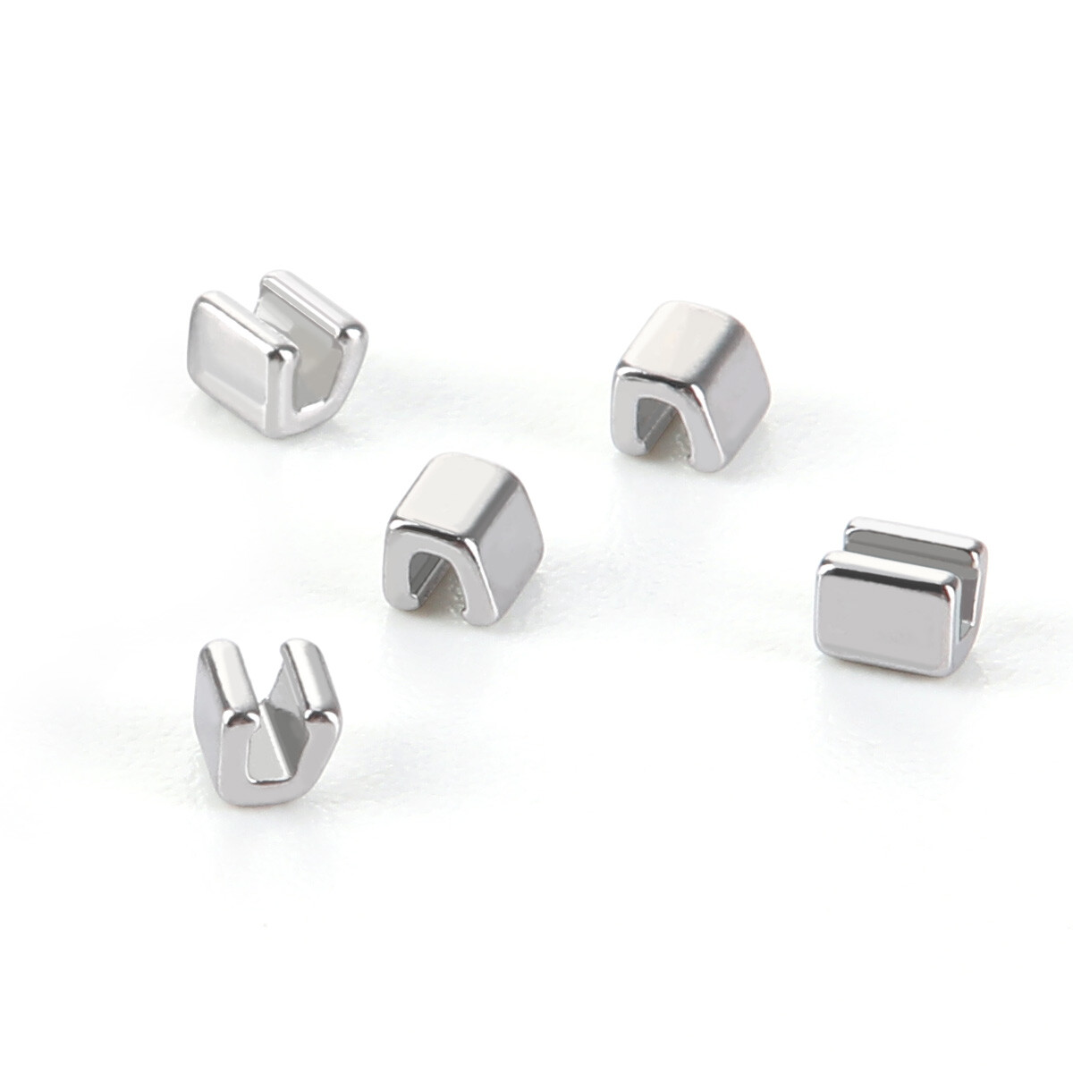 100pcs AZDENT Dental Orthodontic Crimpable Hooks Stops Type 10pcs/pack