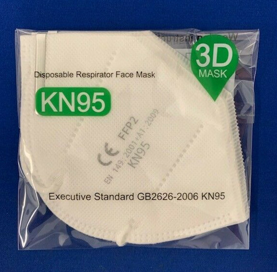 KN95 Self Suction Face Mask – 2 Pack – FAST Shipping USA Approved Seller