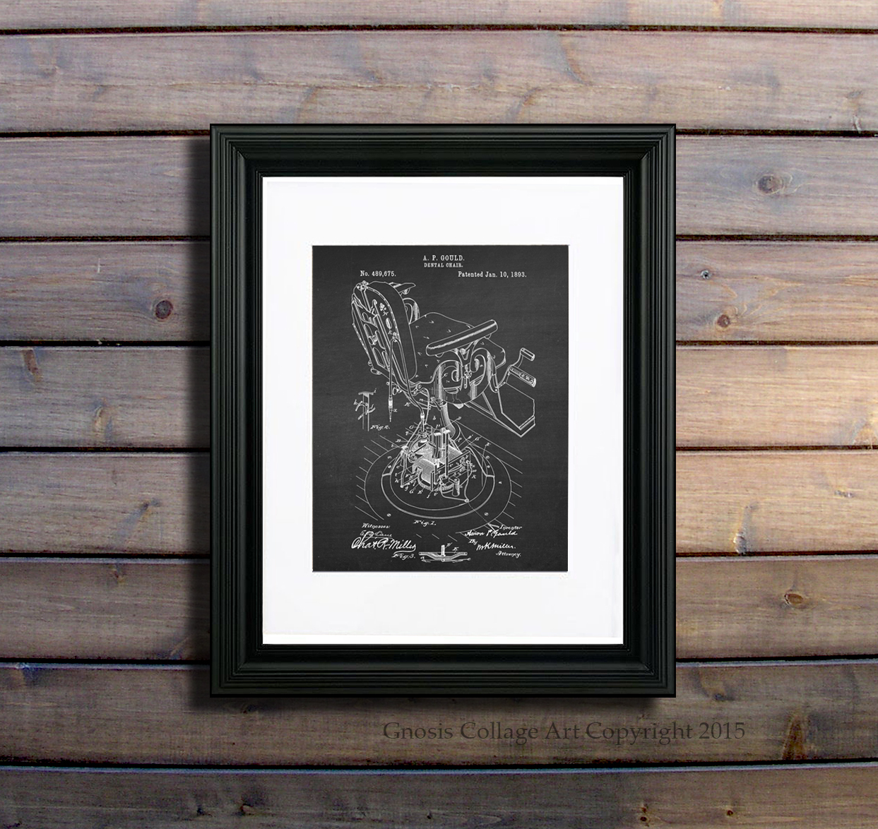 Dentist Office Decor set of 4 Unframed Dental Patent Art Prints Dentist gift