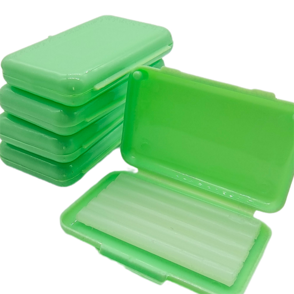 Dental Orthodontic Wax Green-Apple Scent For Gum Irritation Relief Braces