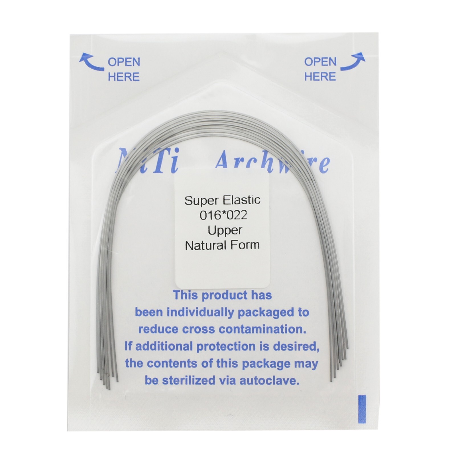 Dental Orthodontic Niti Arch Wire Elastic Rectangular Round Arcos de Ortodoncia