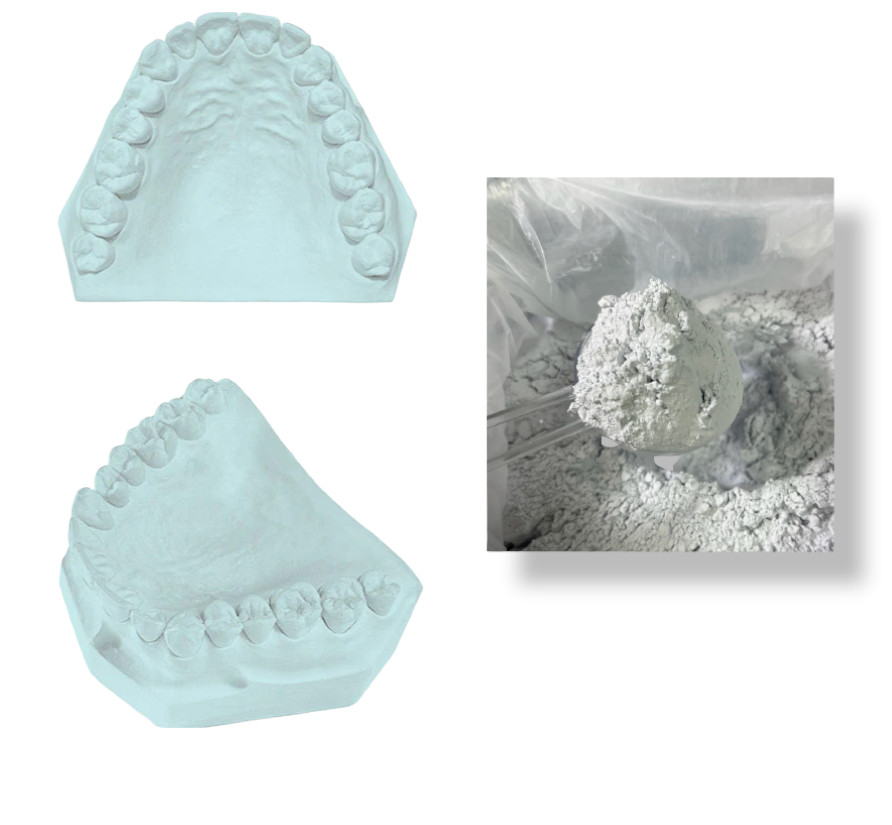 YESO PIEDRA DENTAL AZUL PARA MOLDES TIPO IV CON ALTA RESISTENCIA BAJA EXPANSIÓN